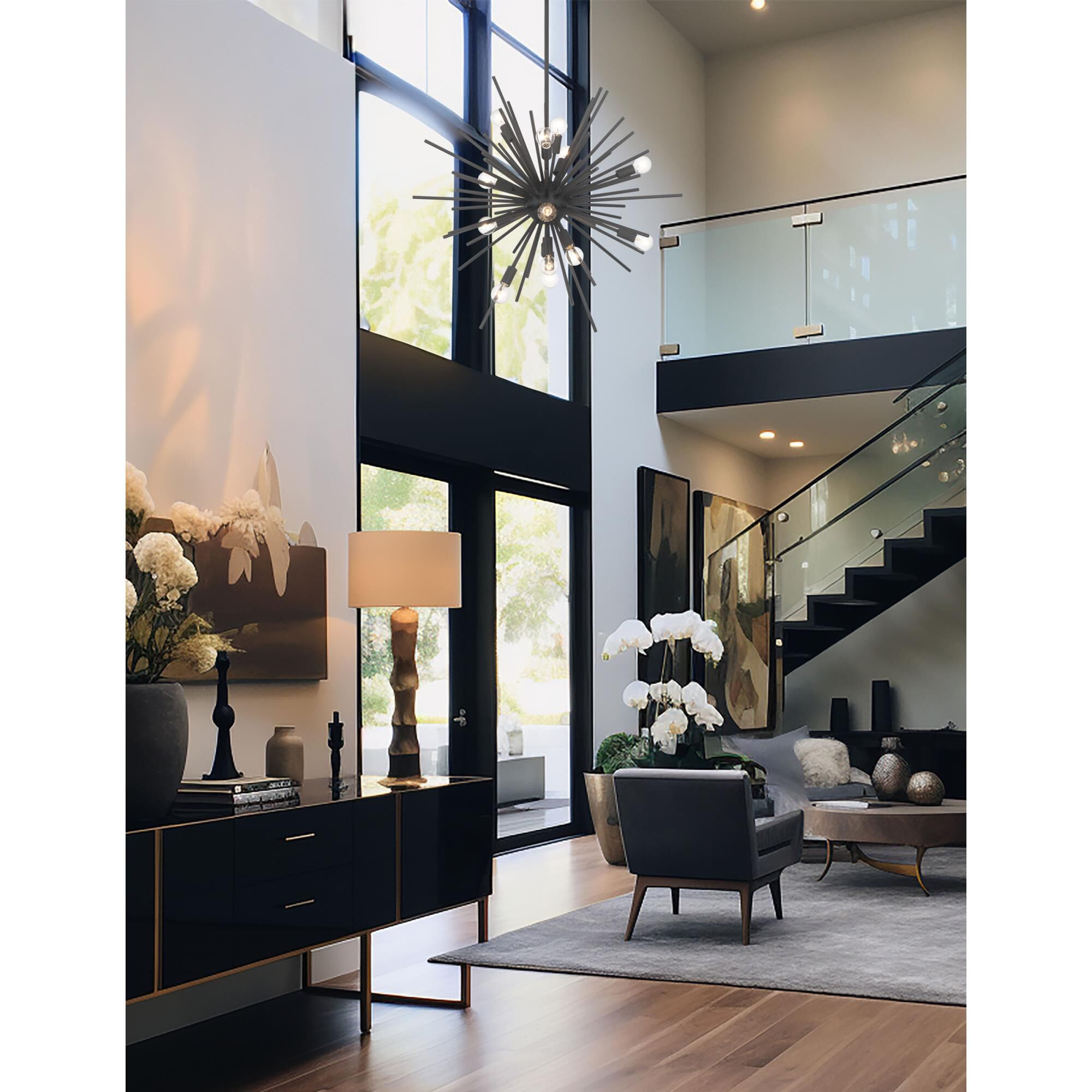 Shown in Coal finish