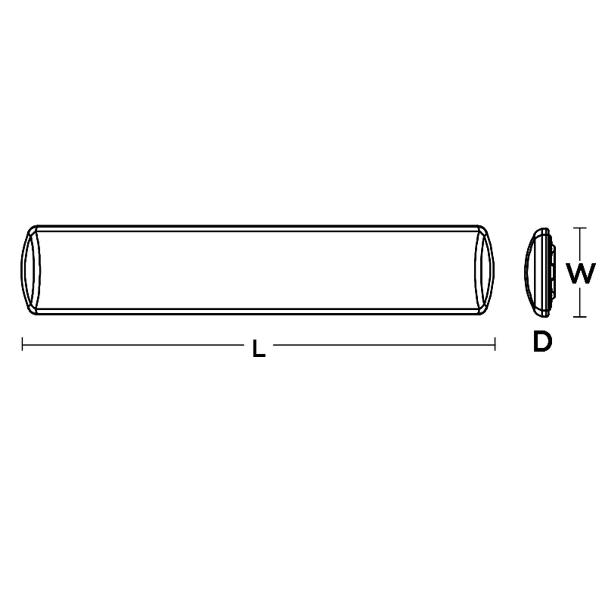 Shown in White finish and White Acrylic shade