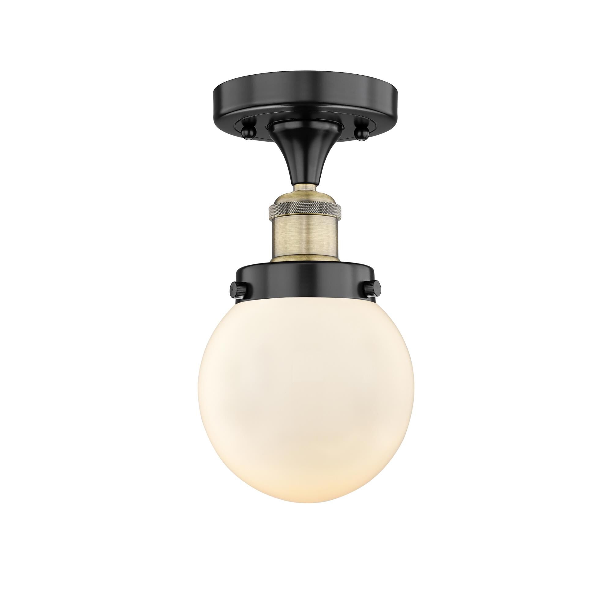 Bruno Marashlian Beacon 6 Inch 1 Light Semi Flush Mount by Innovations Lighting