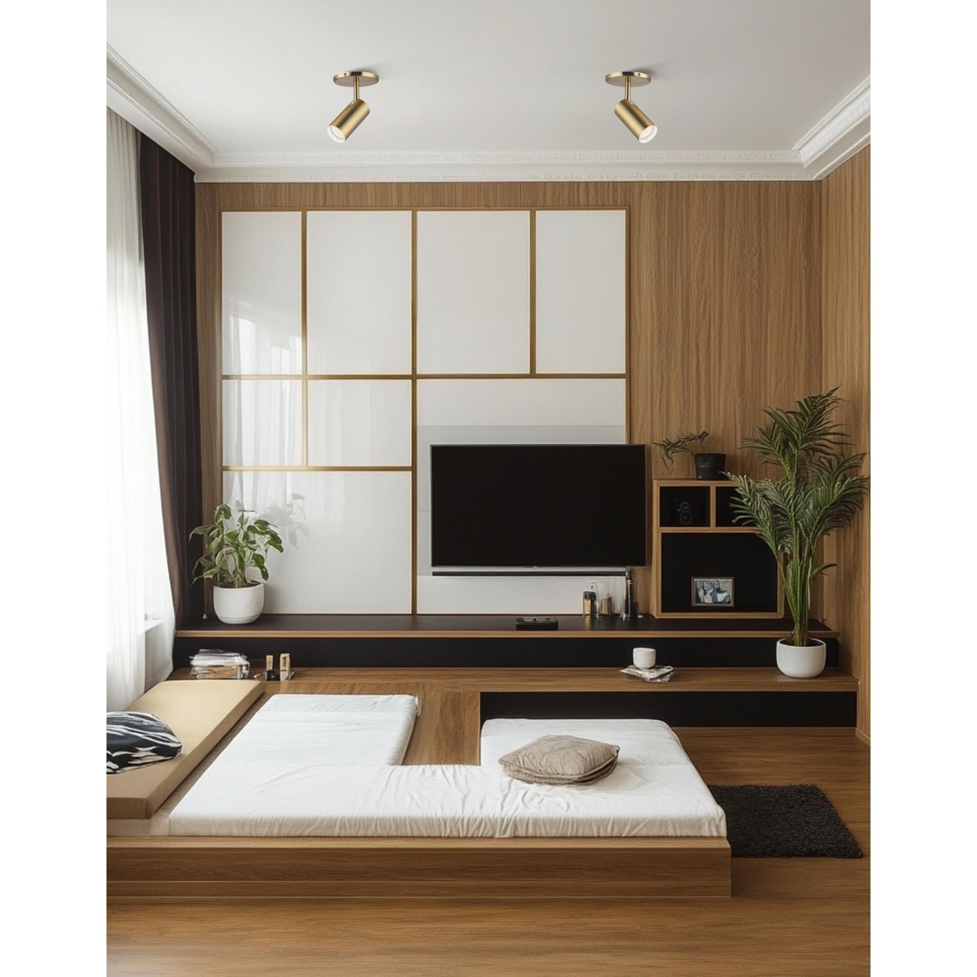 Shown in Aged Brass finish