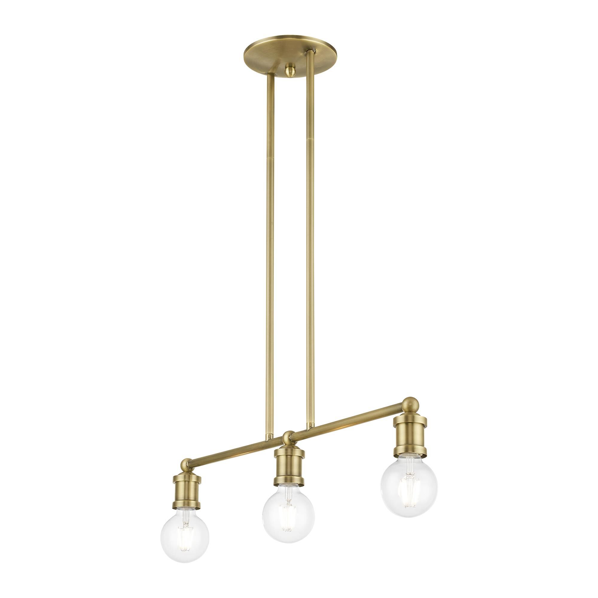 Shown in Antique Brass finish