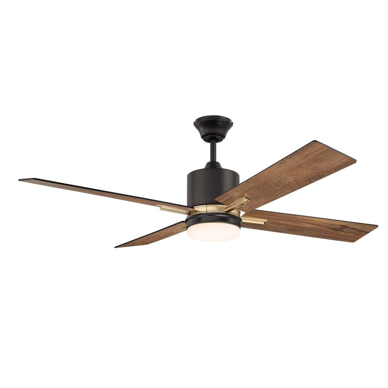 Teana 52 Inch Ceiling Fan with Light Kit by Craftmade