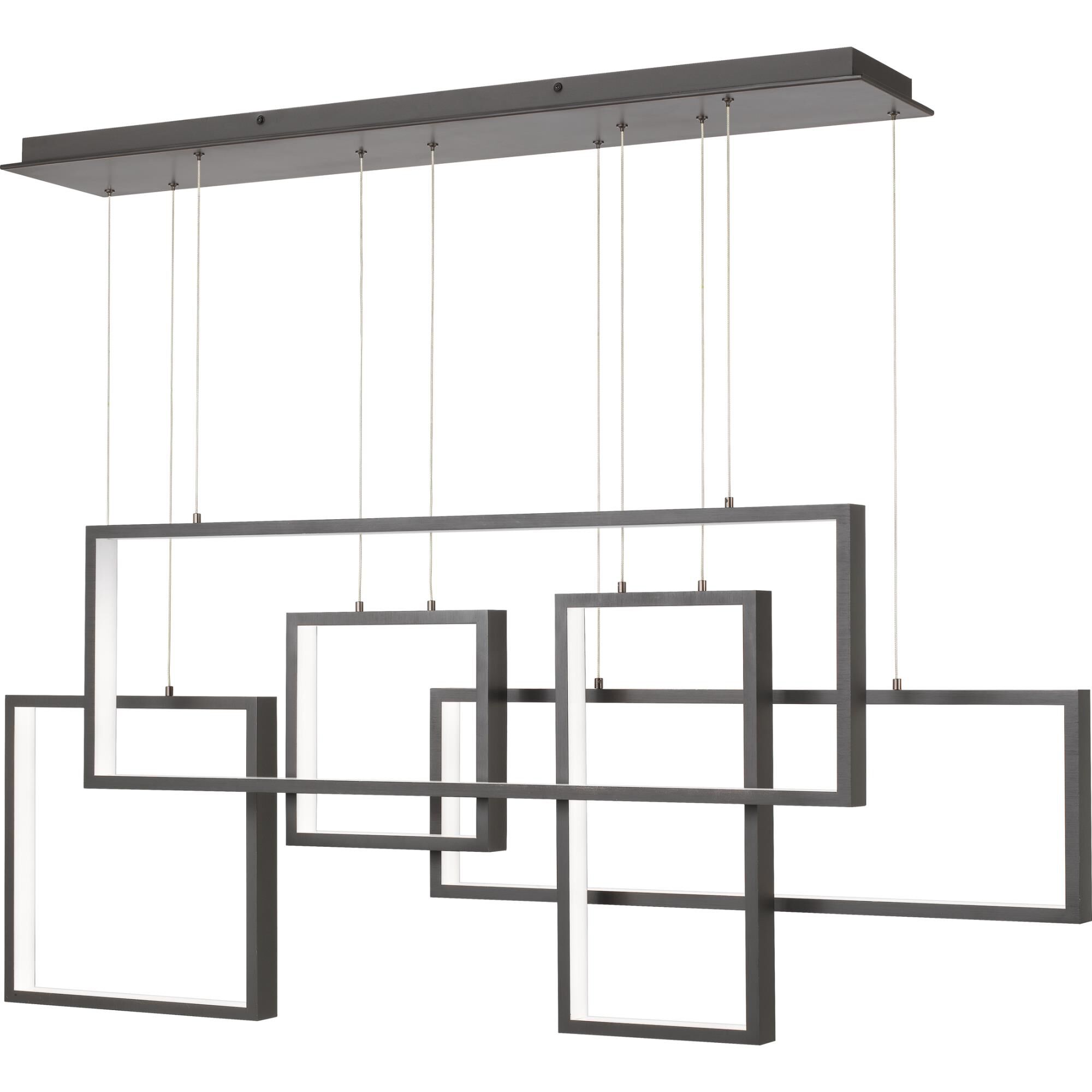 Quoizel Platinum Collection Canvas 56 Inch LED Linear Suspension Light