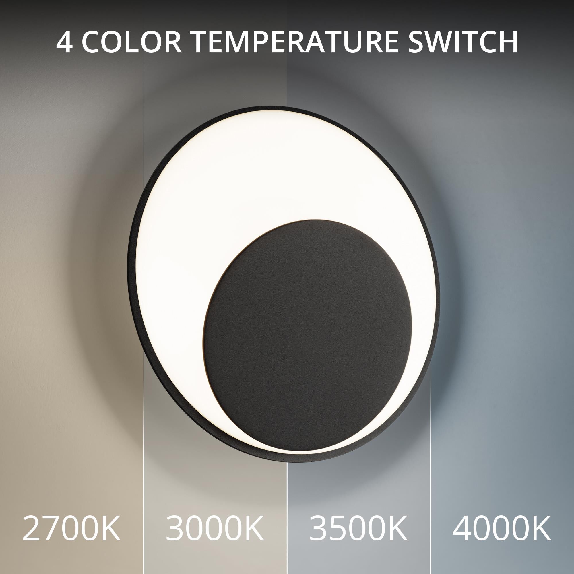 Shown in Black finish