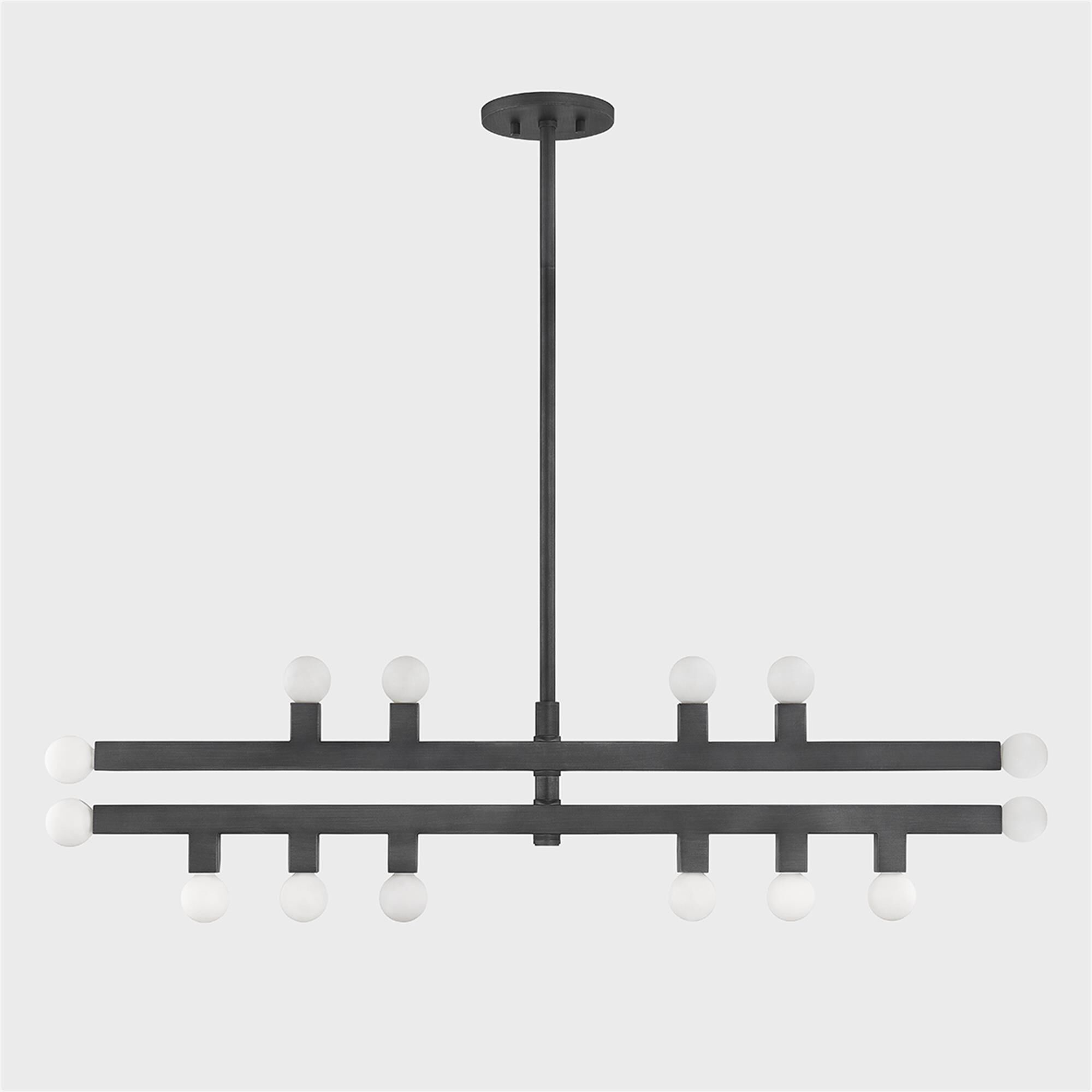 The Lifestyled Co Sutter Large Chandelier,