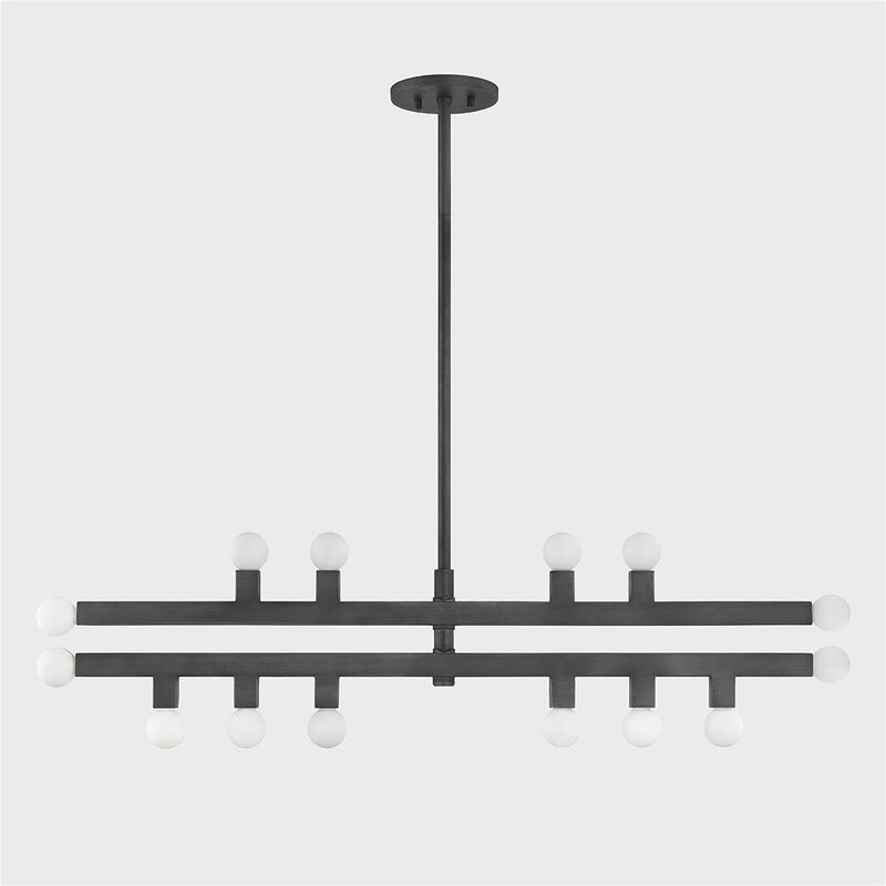 The Lifestyled Co Sutter Large Chandelier by Mitzi