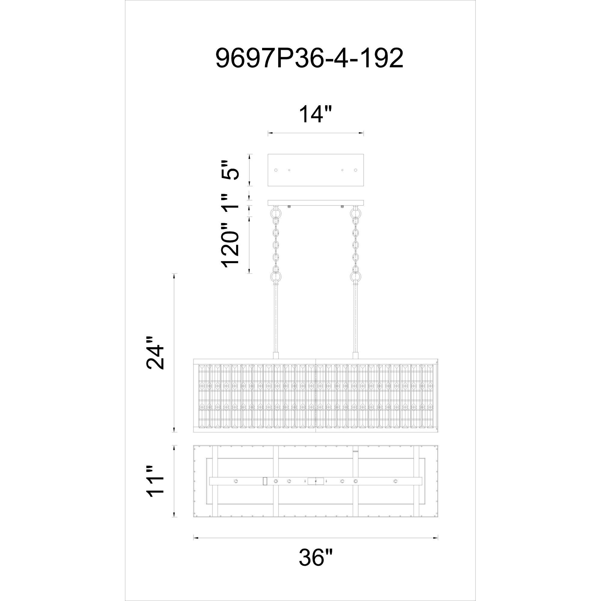 Shown in Brown finish and K9 Clear crystal
