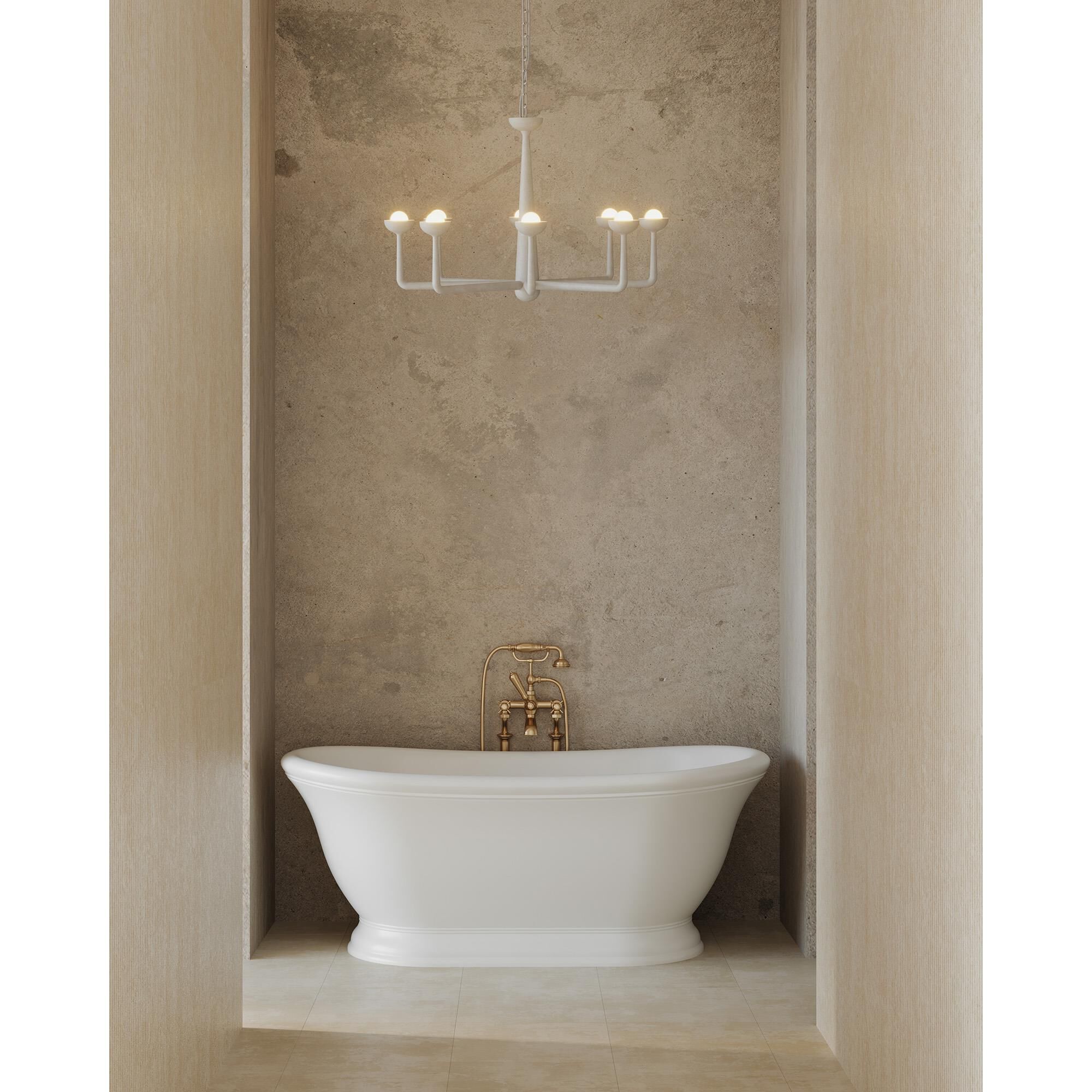 Elisa Carlucci Spade 30 Inch Chandelier by Alora Lighting