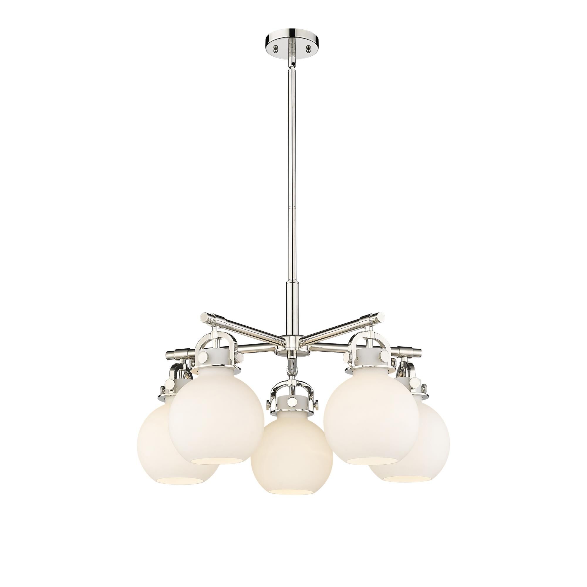Bruno Marashlian Newton Sphere 26 Inch 5 Light Chandelier by Innovations Lighting