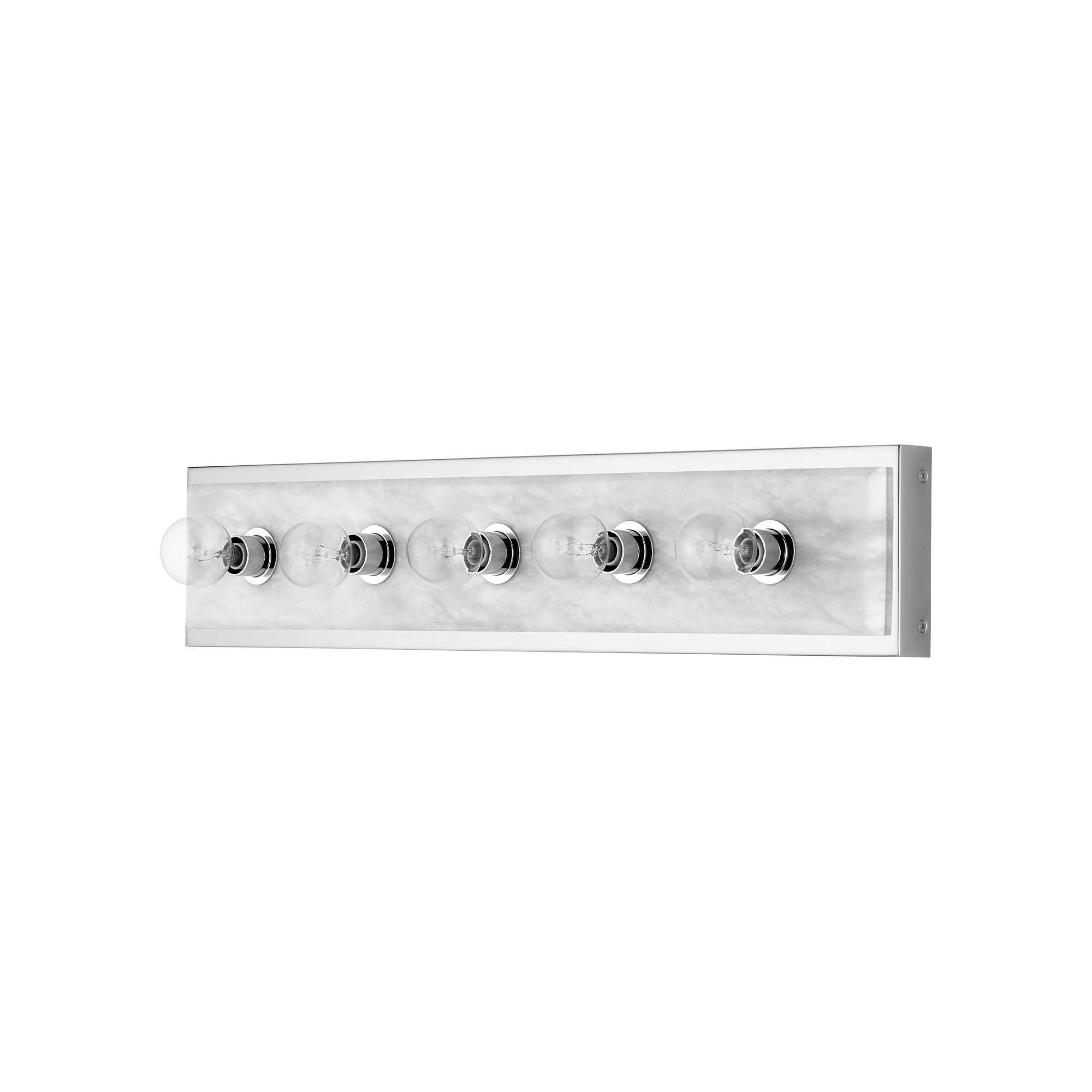 Shown in Natural, Polished Nickel finish