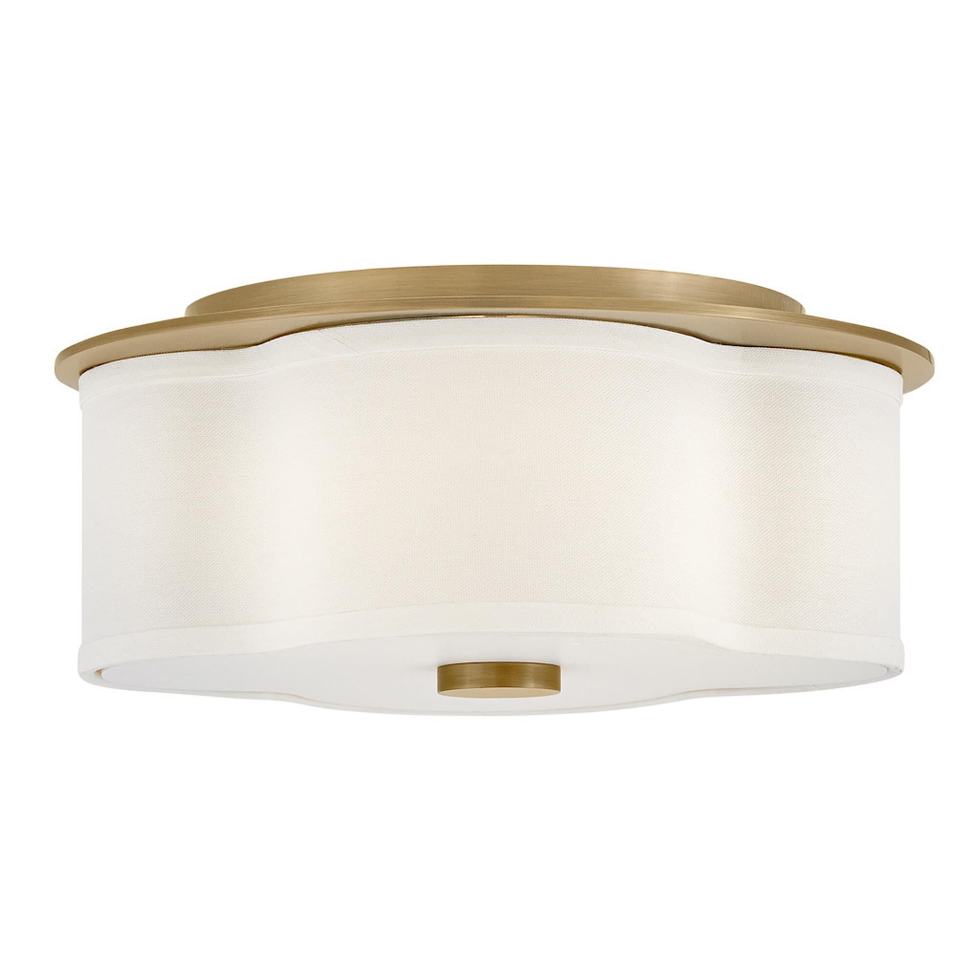 Delaney 14 Inch 2 Light Flush Mount,