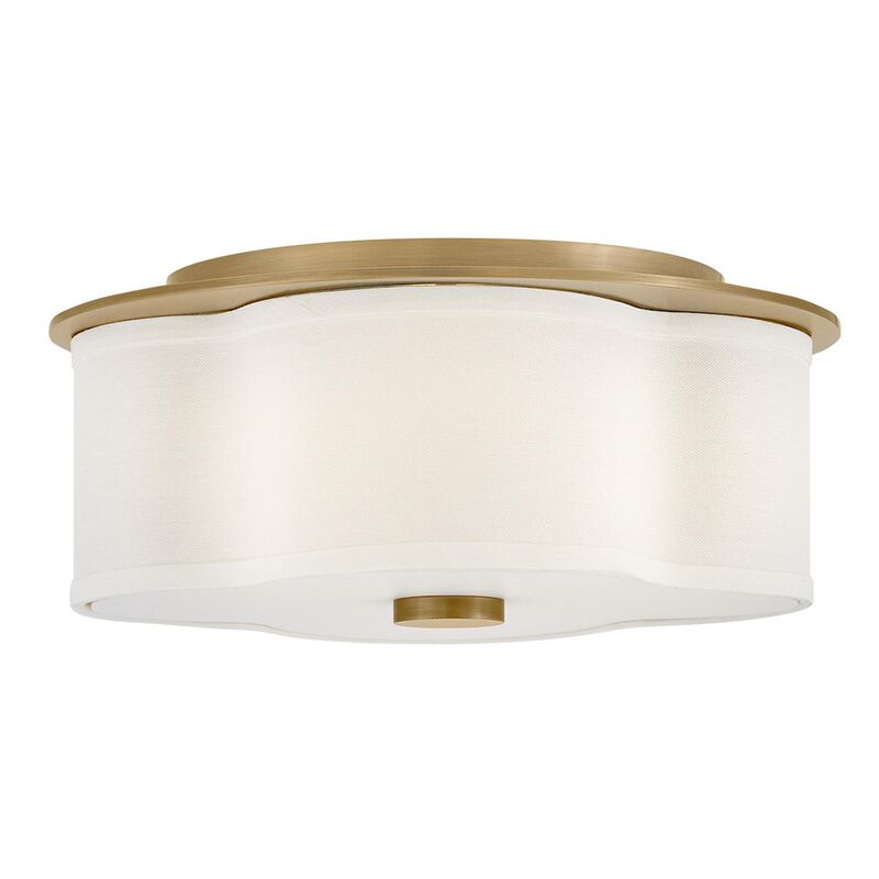 Delaney 14 Inch 2 Light Flush Mount by Hinkley