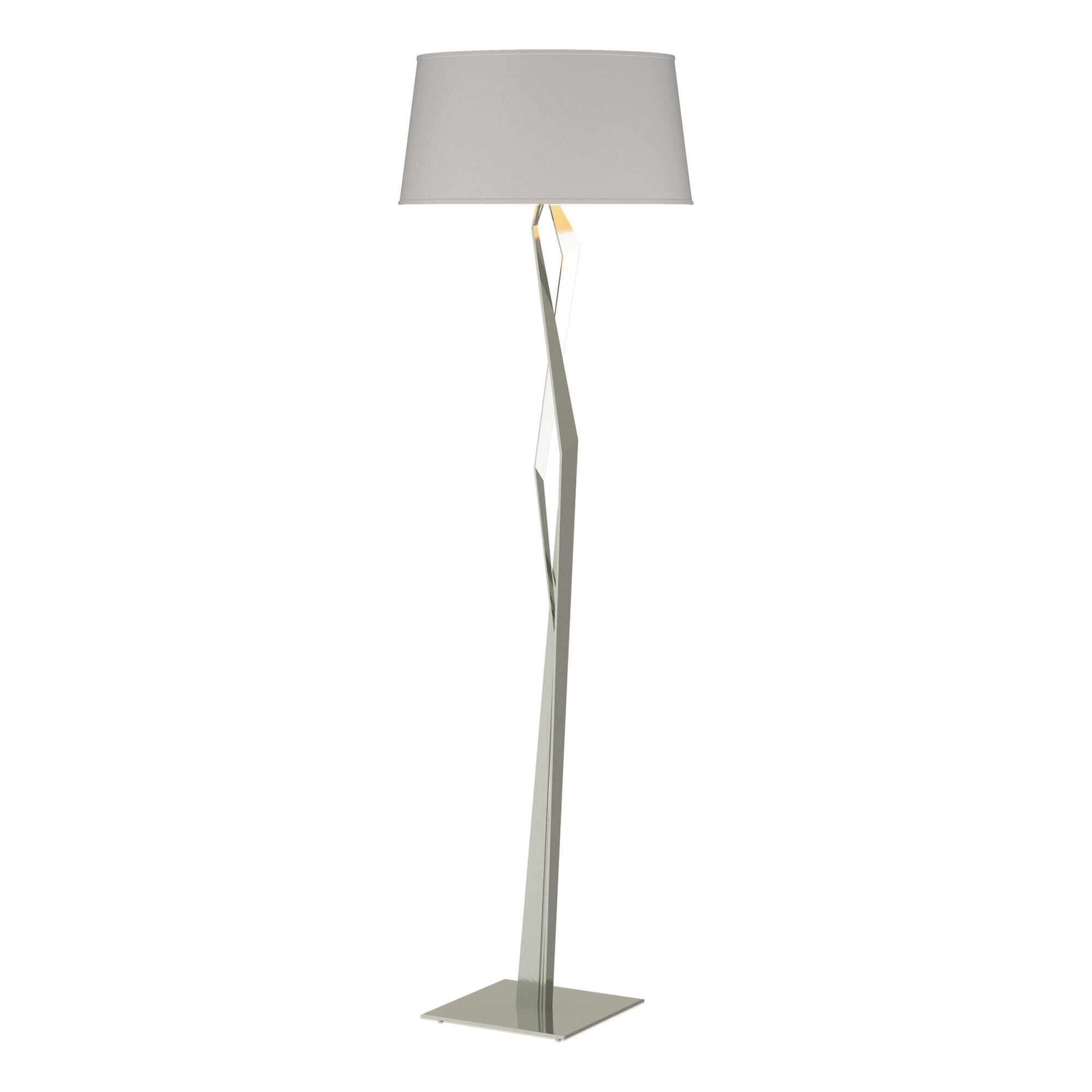 Shown in Sterling finish and Flax shade