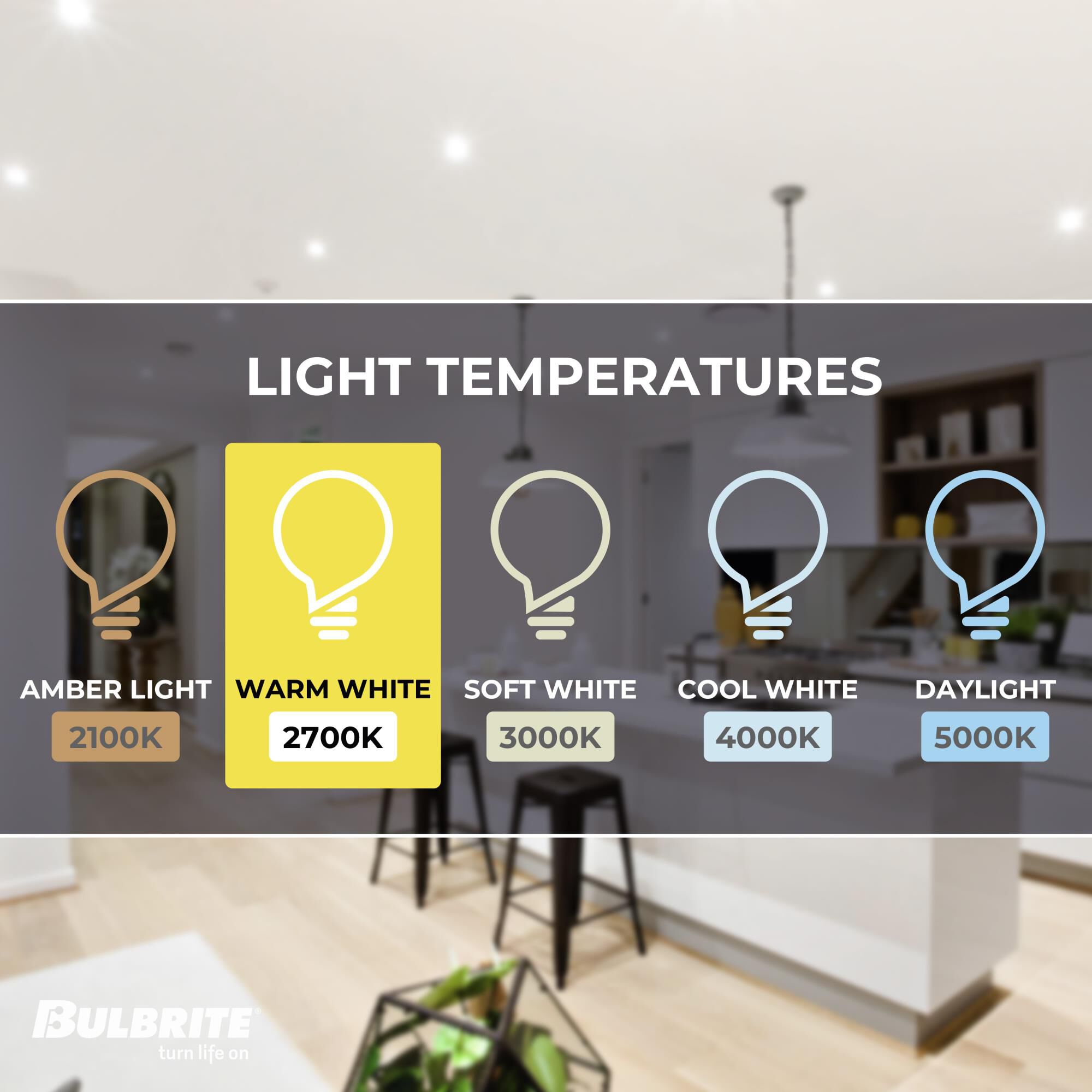 1 Inch LED 110 Degree Recessed Lighting Trim by Bulbrite