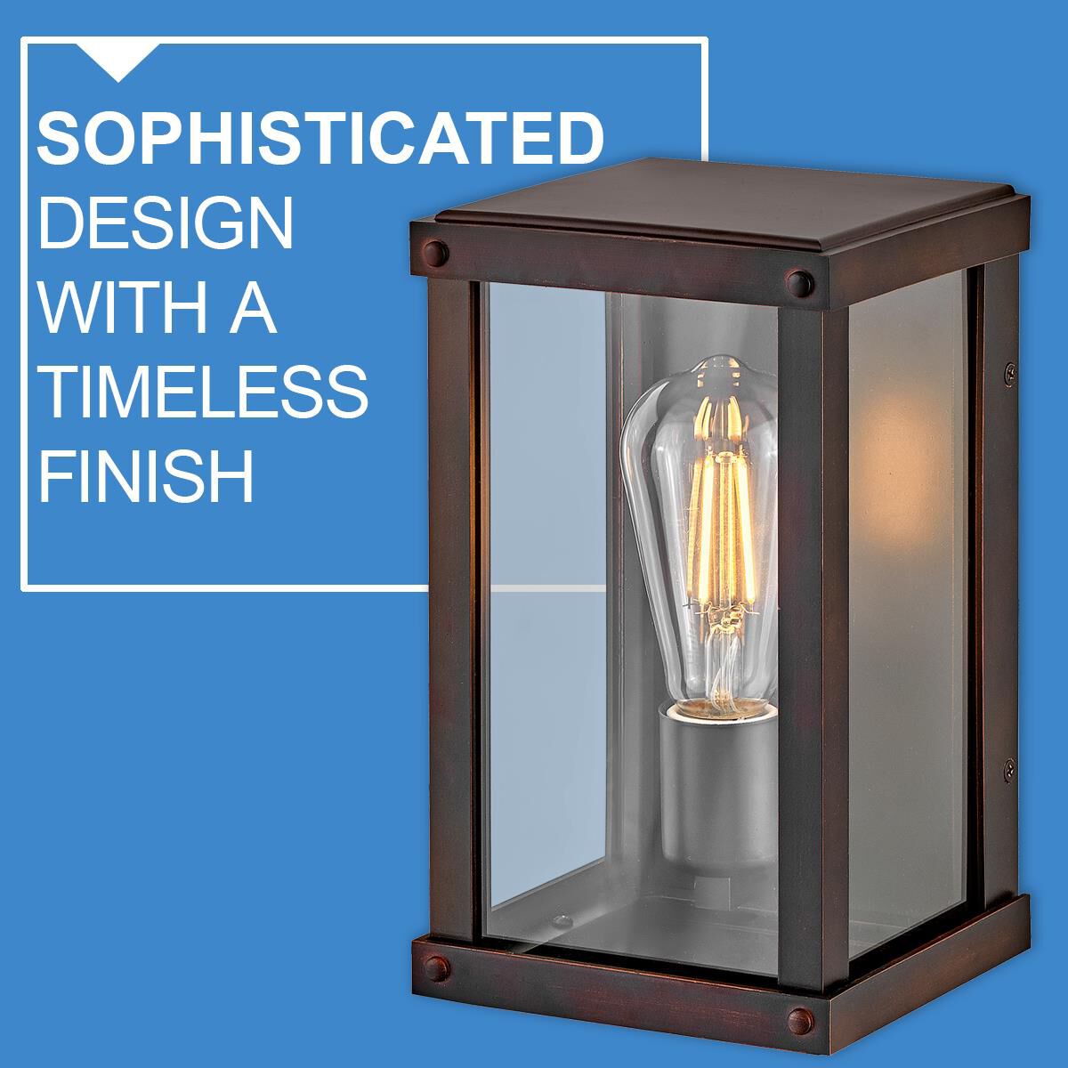 Hinkley Lighting Beckham 10 Inch Tall LED Outdoor Wall Light