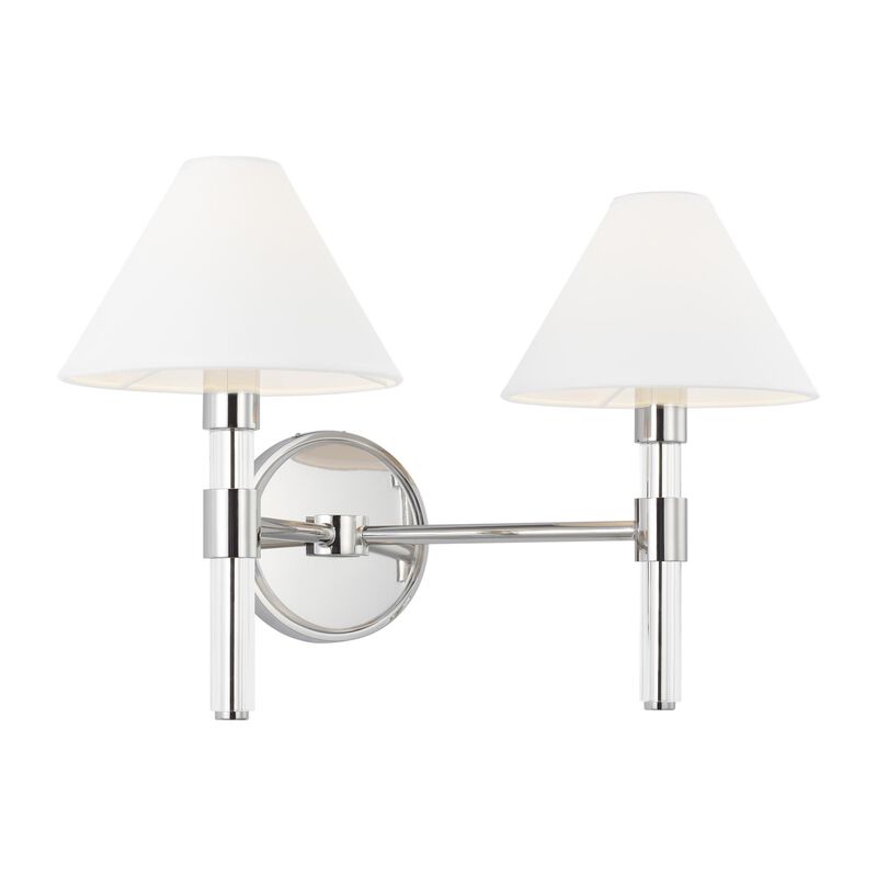 Lauren Ralph Lauren Robert 18 Inch 2 Light Bath Vanity Light by Visual Comfort Studio