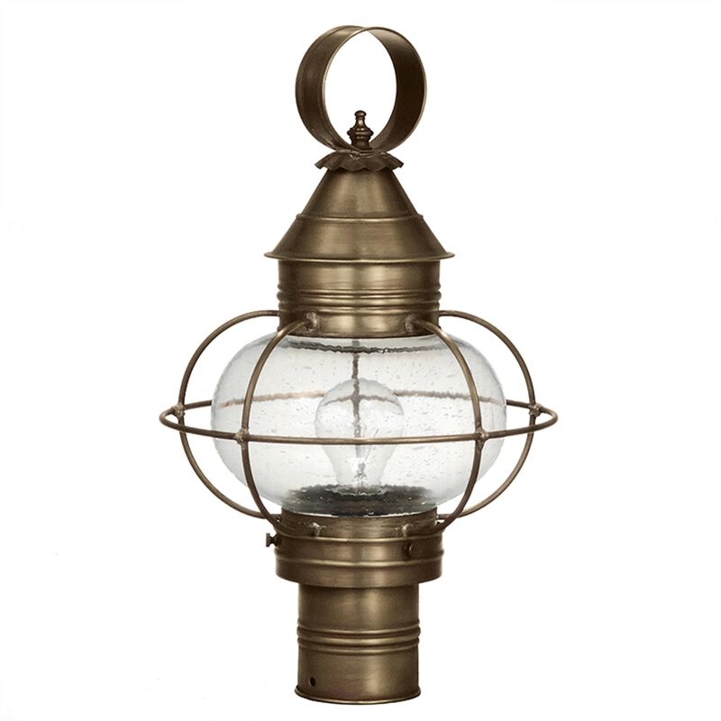 Onion 16 Inch Outdoor Post Lamp by Northeast Lantern
