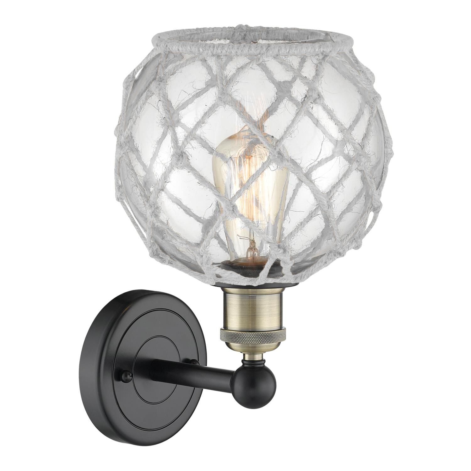 Bruno Marashlian Farmhouse Rope 12 Inch Wall Sconce by Innovations Lighting