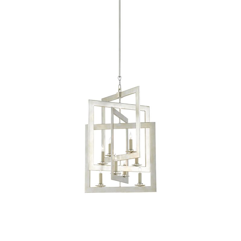 Middleton 20 Inch 8 Light Mini Chandelier by Currey and Company - Clearance