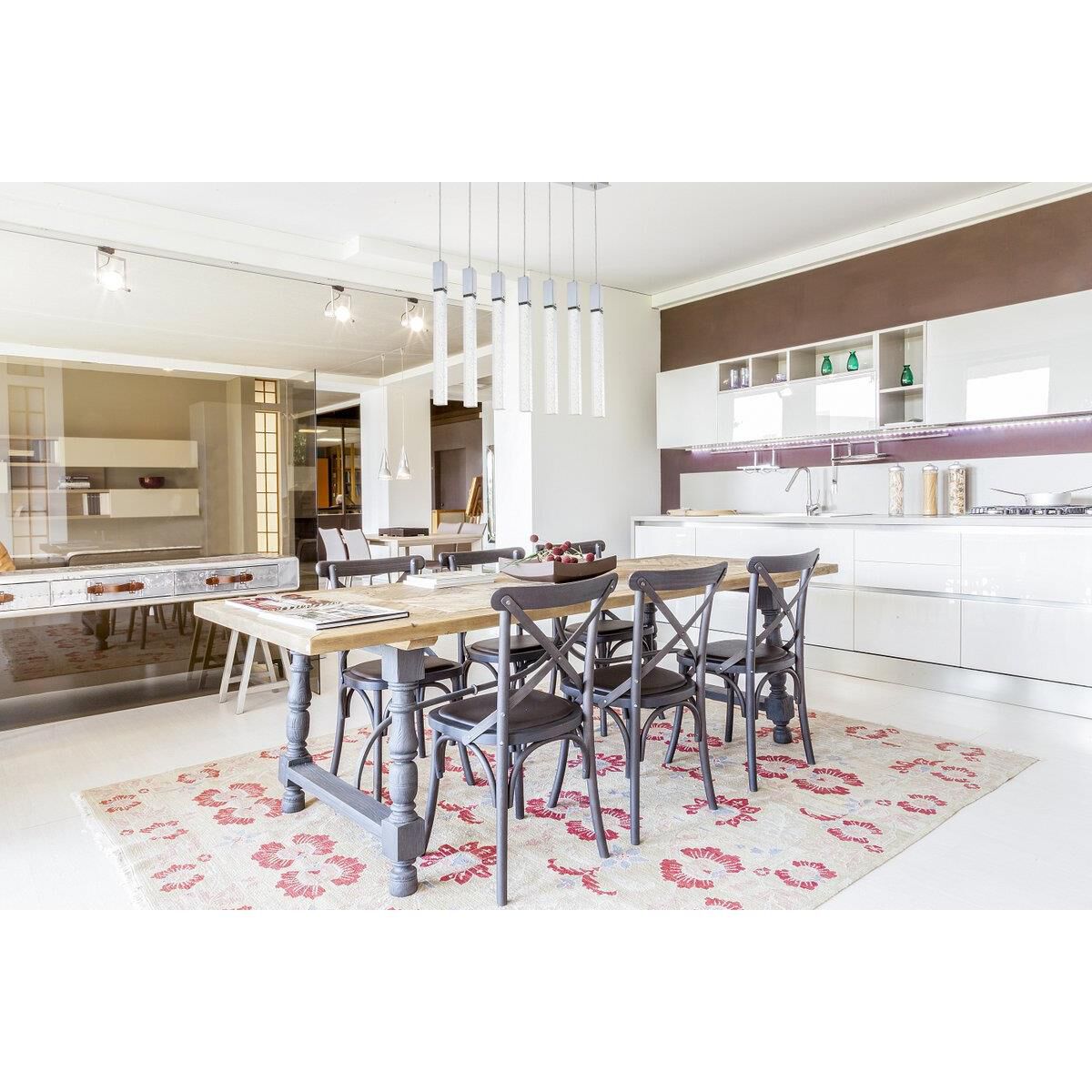 Shown in Chrome finish and Royal Cut Clear crystal