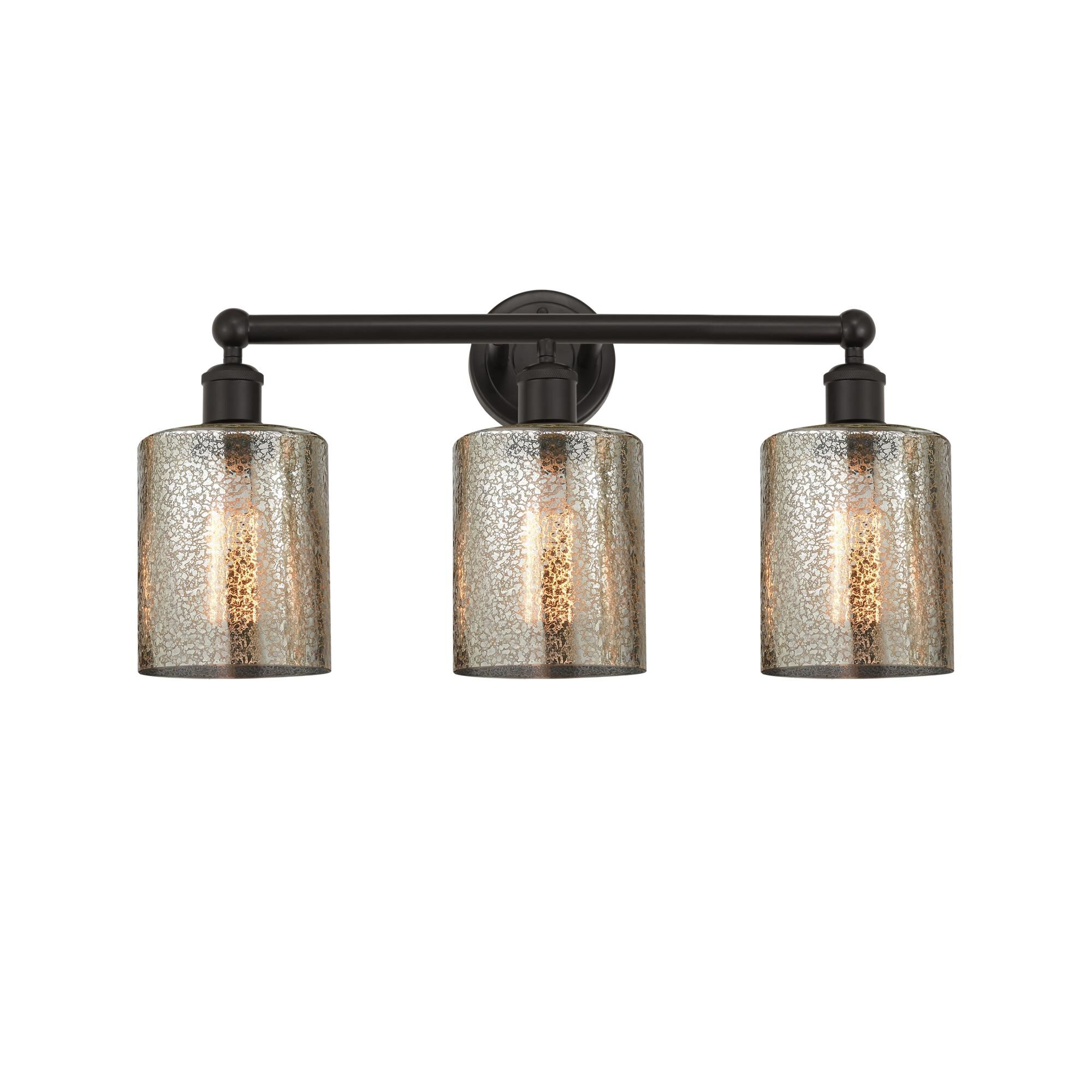 Shown in Oil Rubbed Bronze, Mercury finish and Mercury glass and Mercury Glass shade