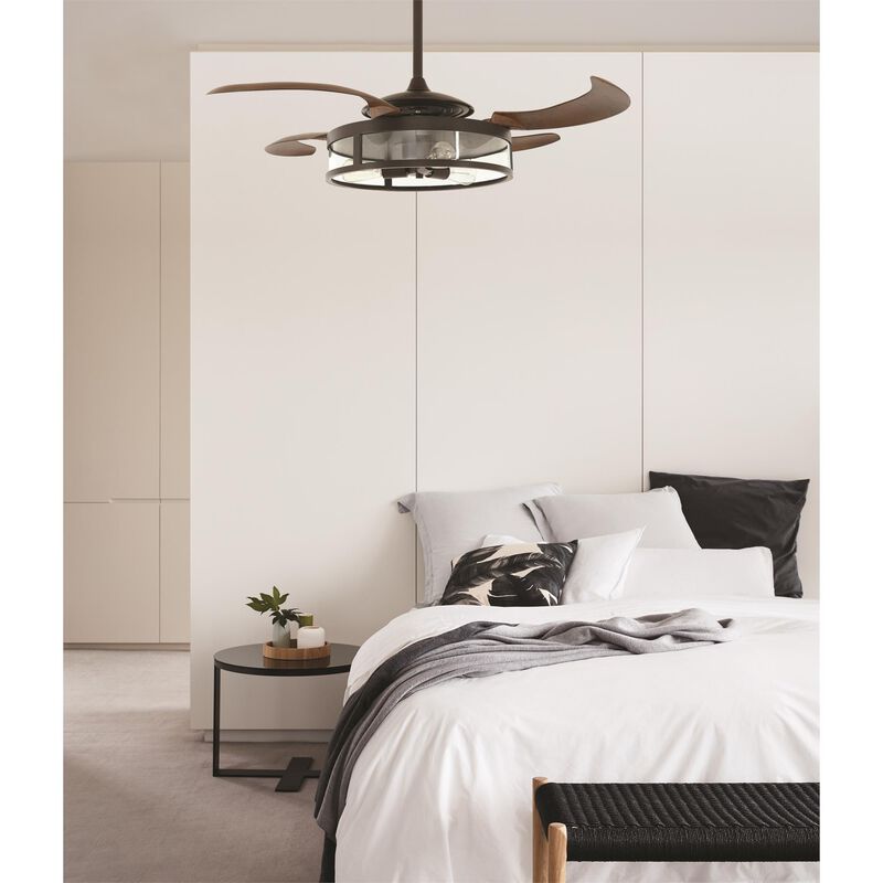 Classic 48 Inch Ceiling Fan with Light Kit by Beacon Lighting