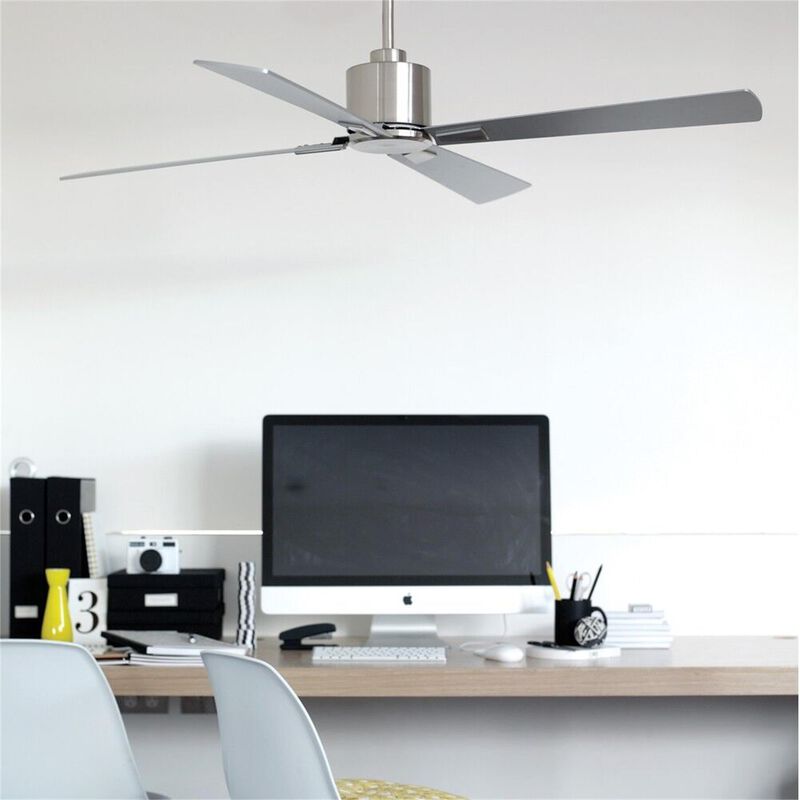 Climate 52 Inch Ceiling Fan with Light Kit by Beacon Lighting