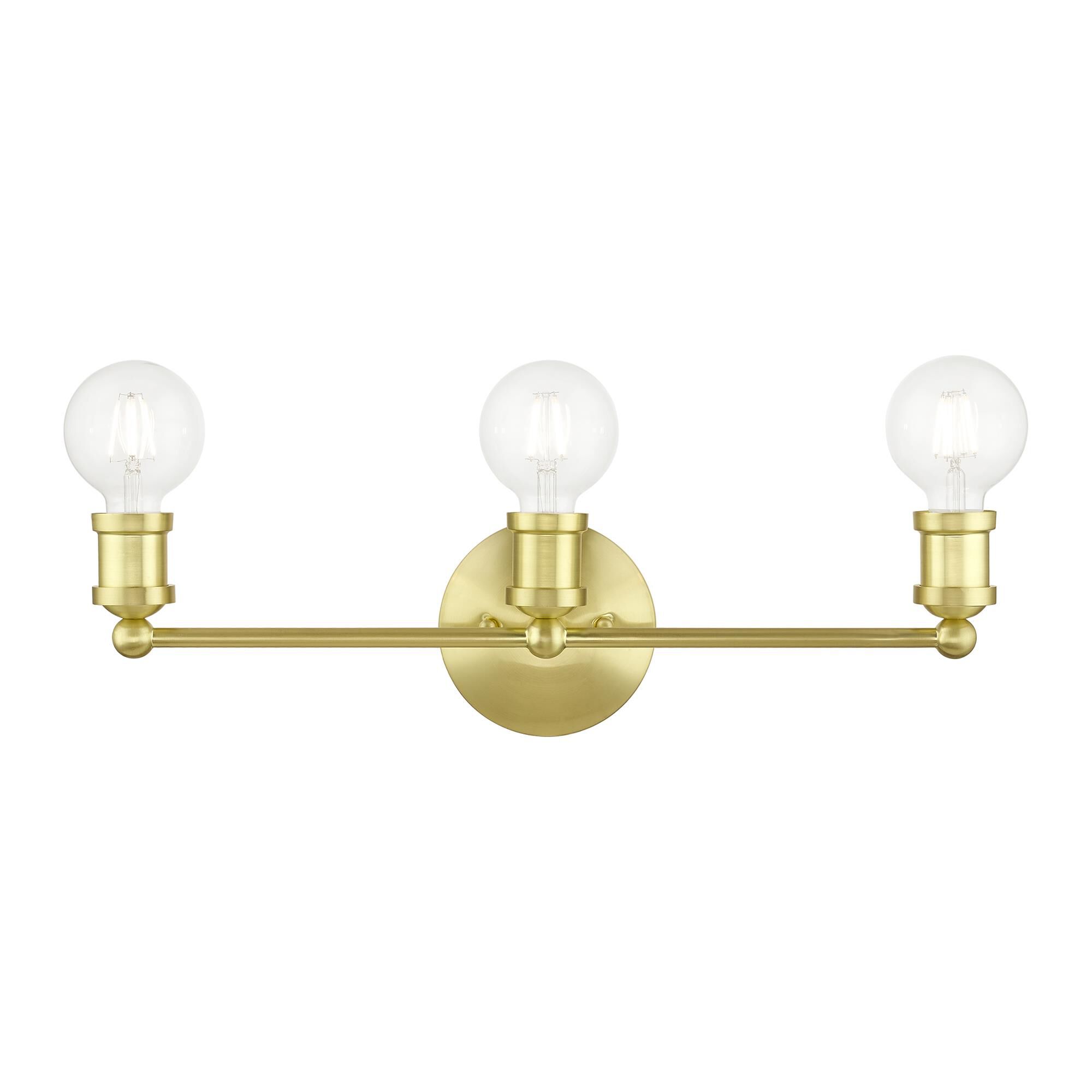 Shown in Satin Brass finish