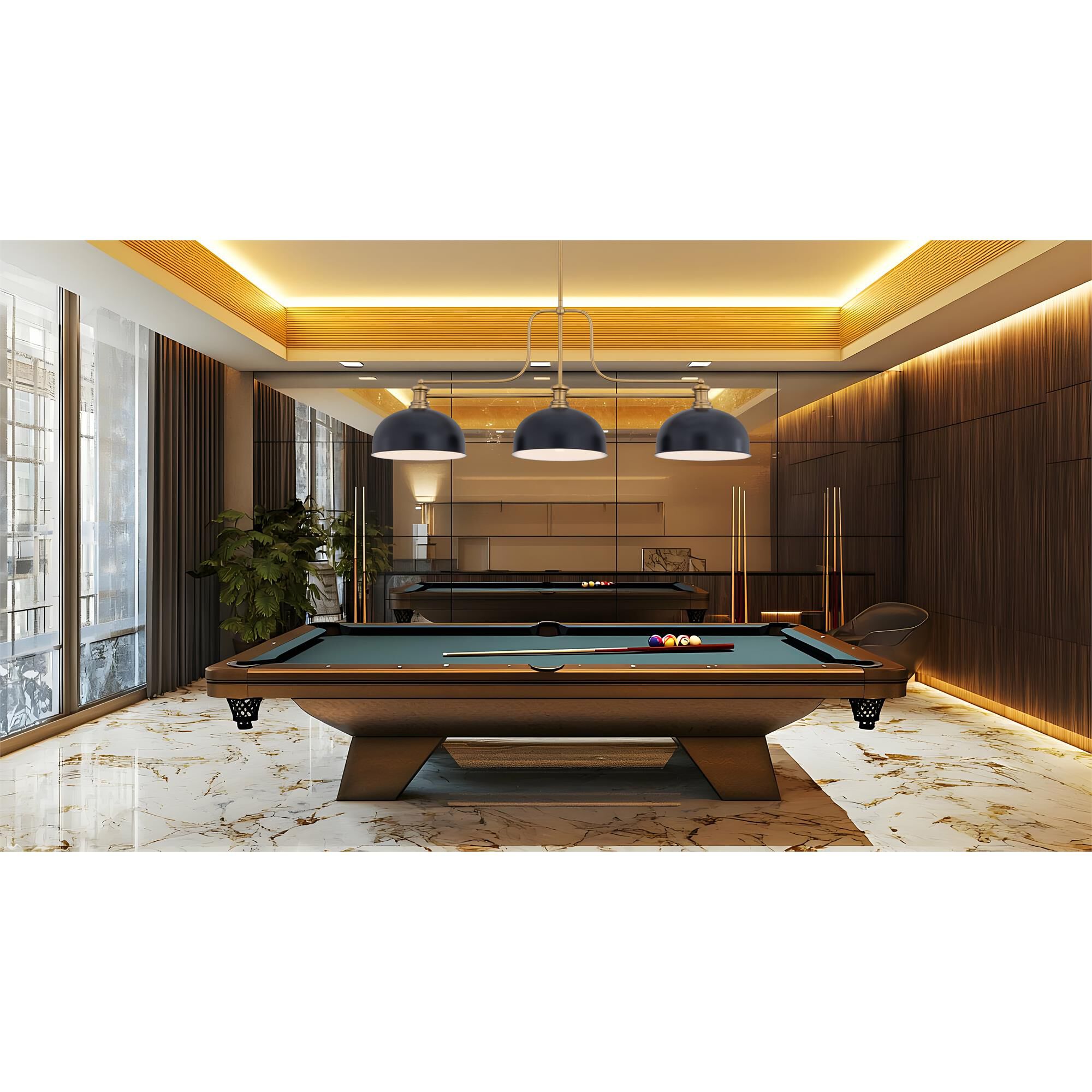 Melange 52 Inch Billiard Light,
