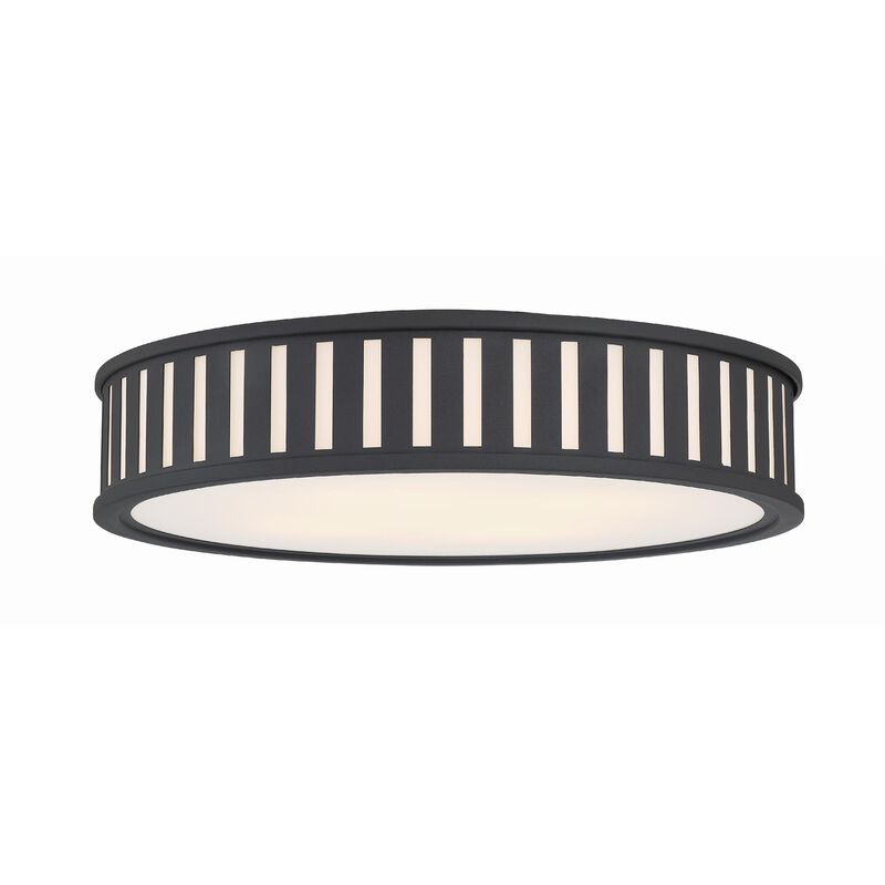 Kendal 22 Inch 4 Light Flush Mount by Crystorama