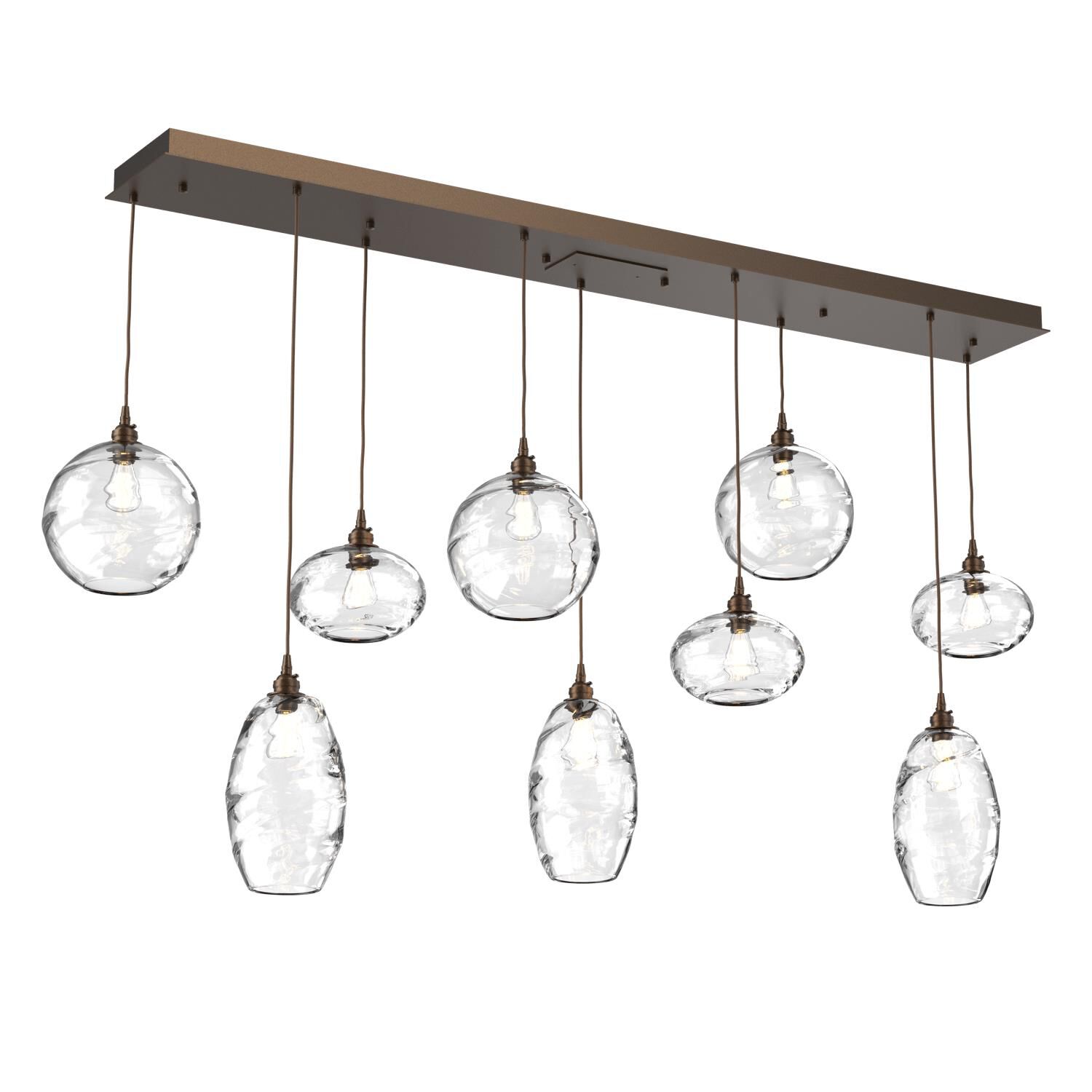 Misto 69 Inch 9 Light Linear Suspension Light by Hammerton Studio