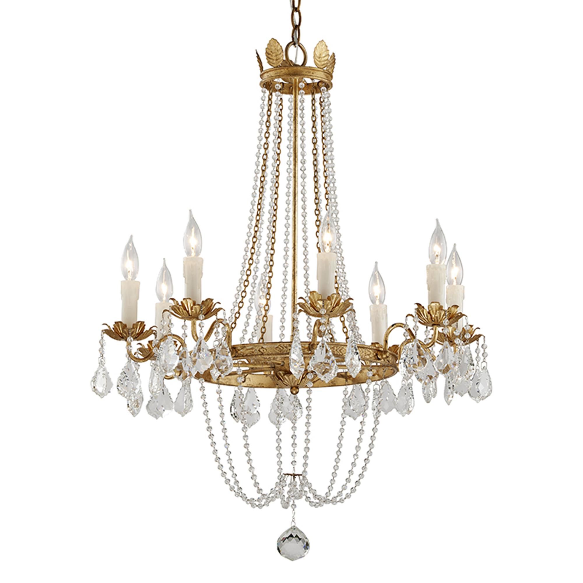 Viola 27.5 Inch Chandelier,