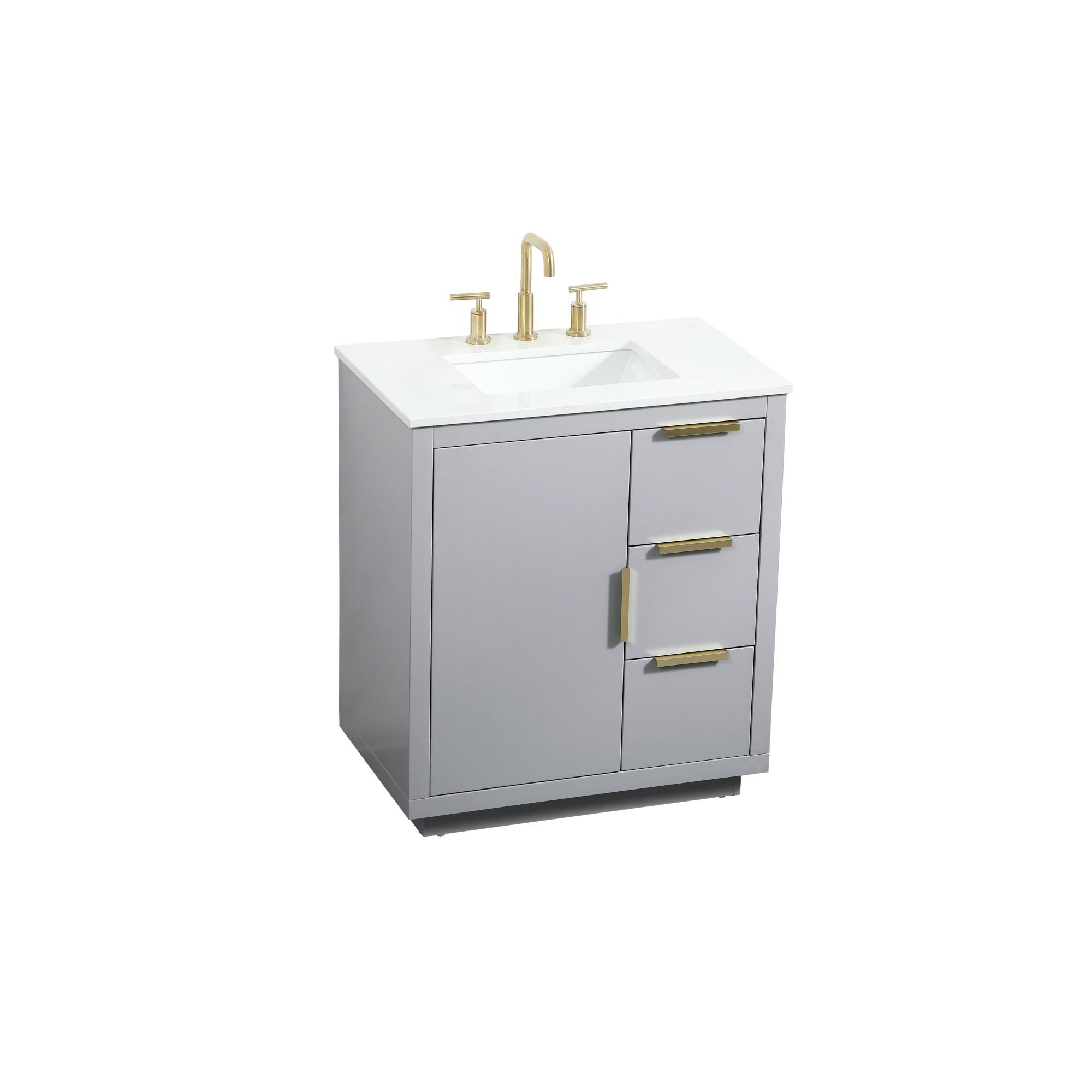 Blake 30 Inch Bath Vanity by Elegant Decor