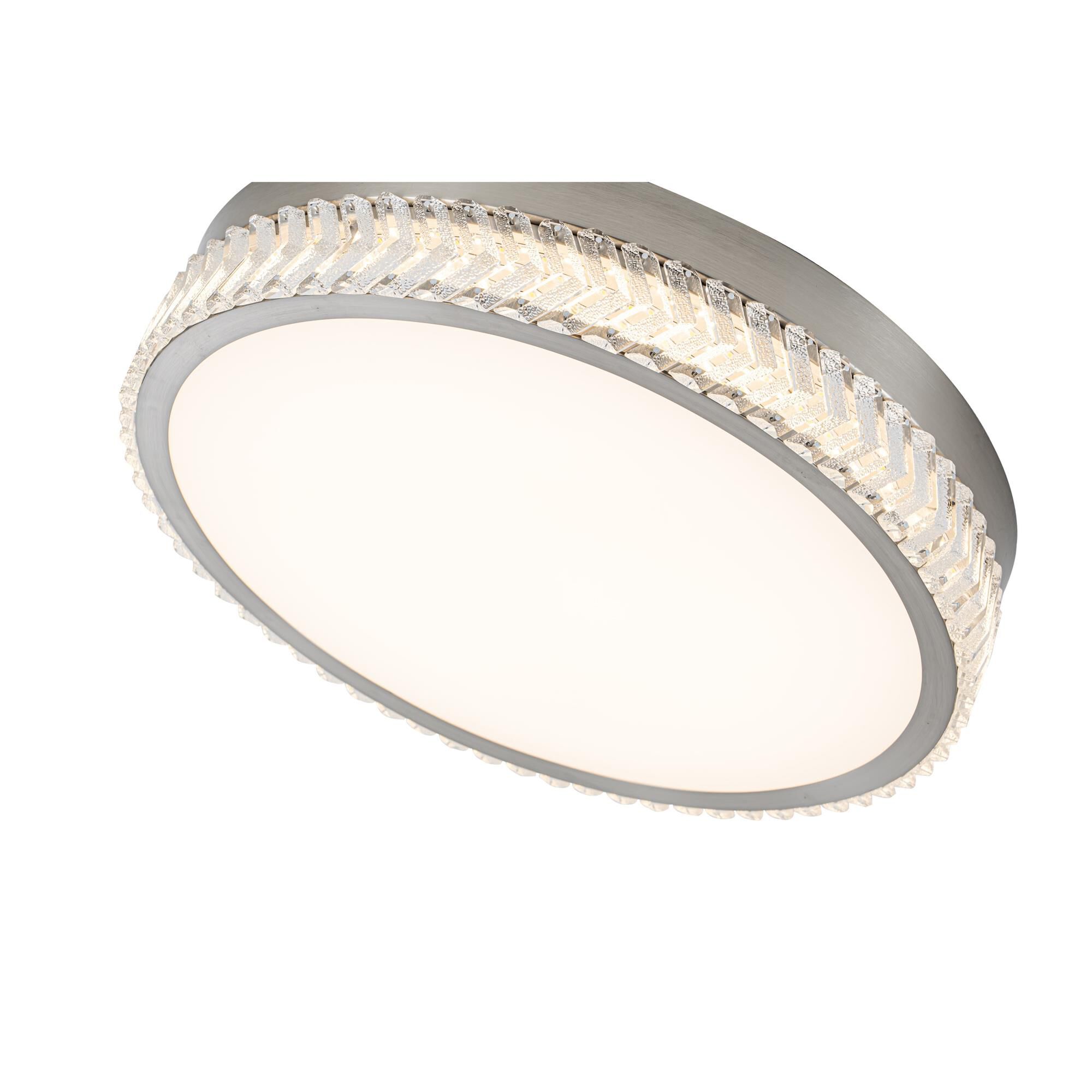 Shown in Brushed Nickel finish