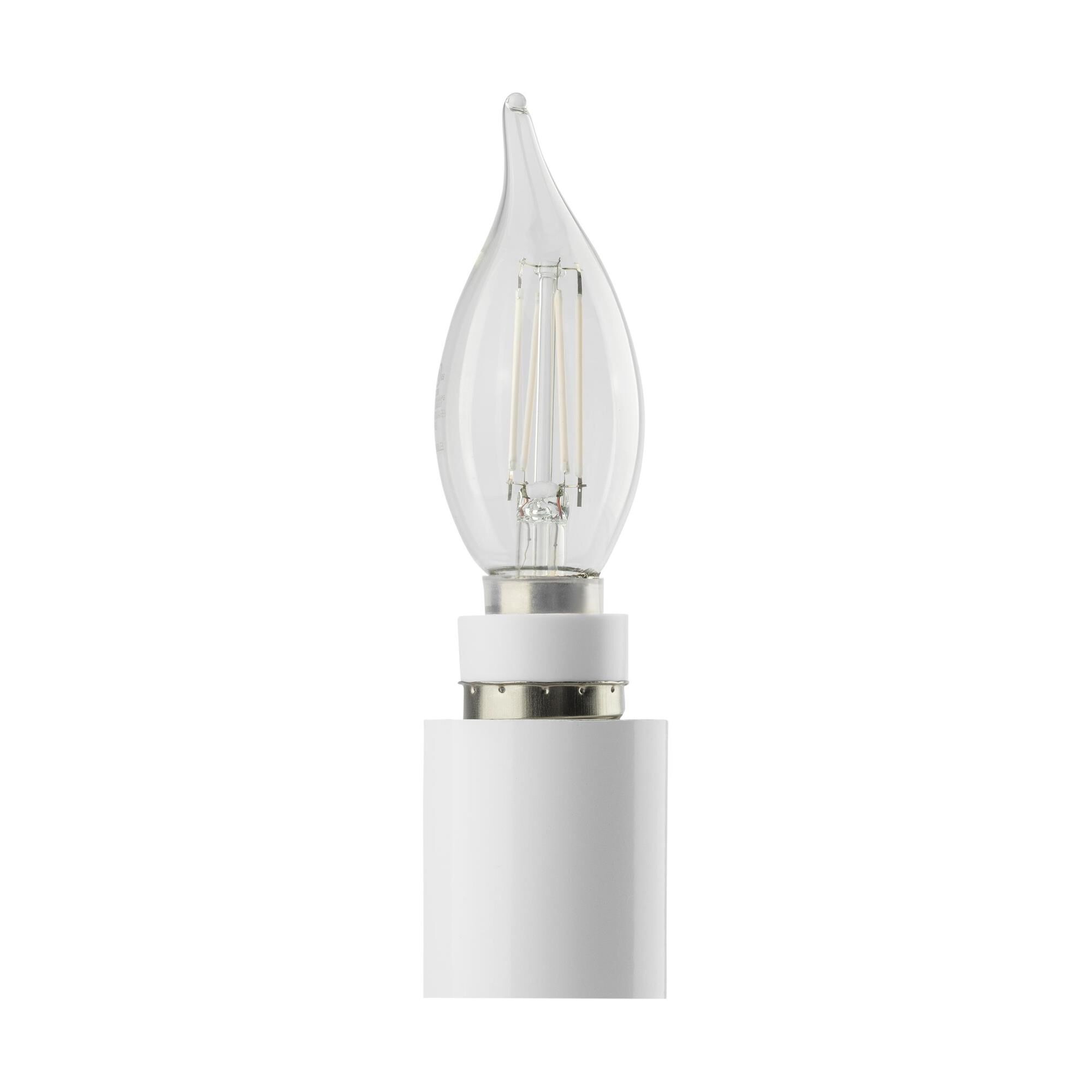 Dimmable 4 Watt 3000K Candle Shaped LED Light Bulb by Visual Comfort Studio Collection