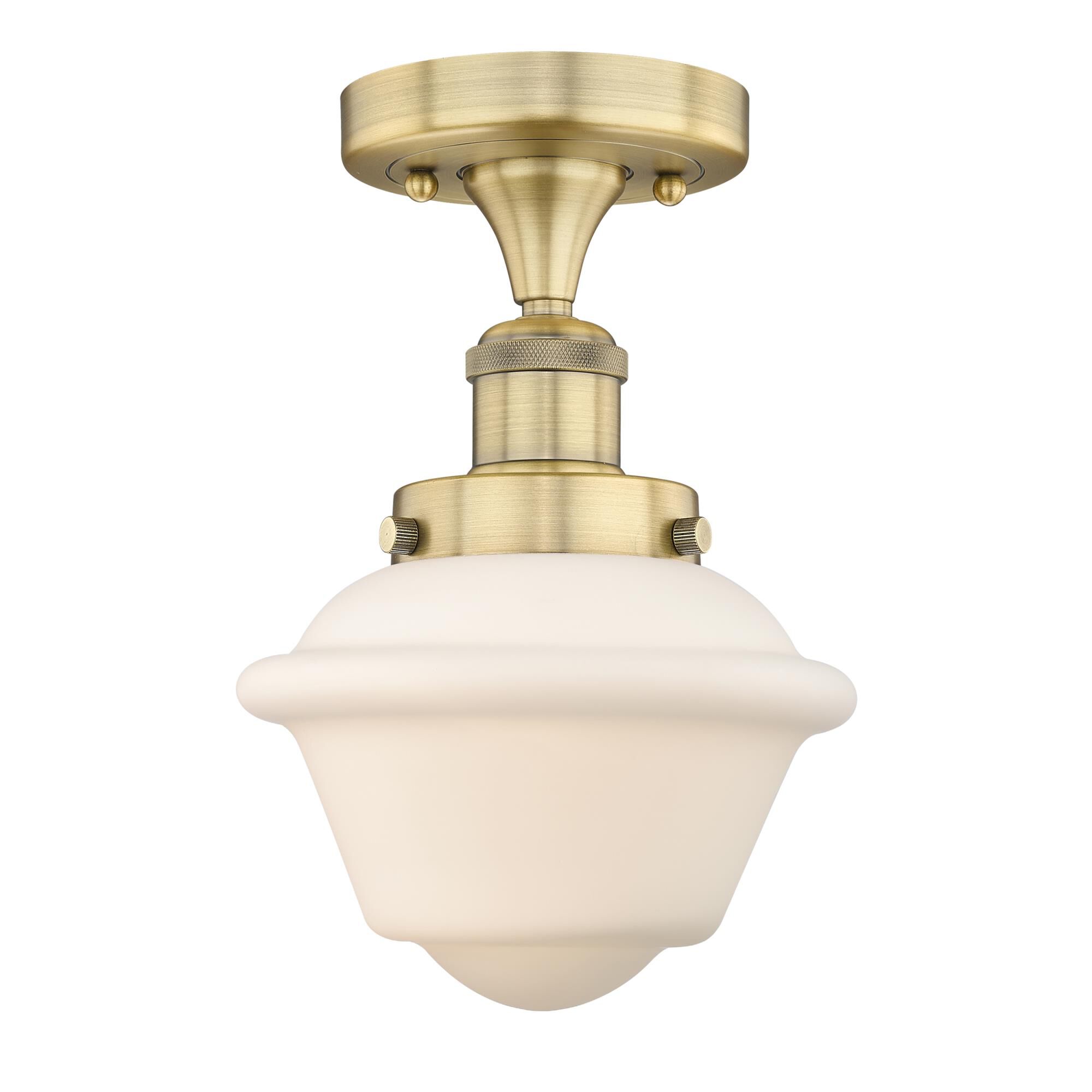 Bruno Marashlian Oxford 6 Inch 1 Light Semi Flush Mount by Innovations Lighting