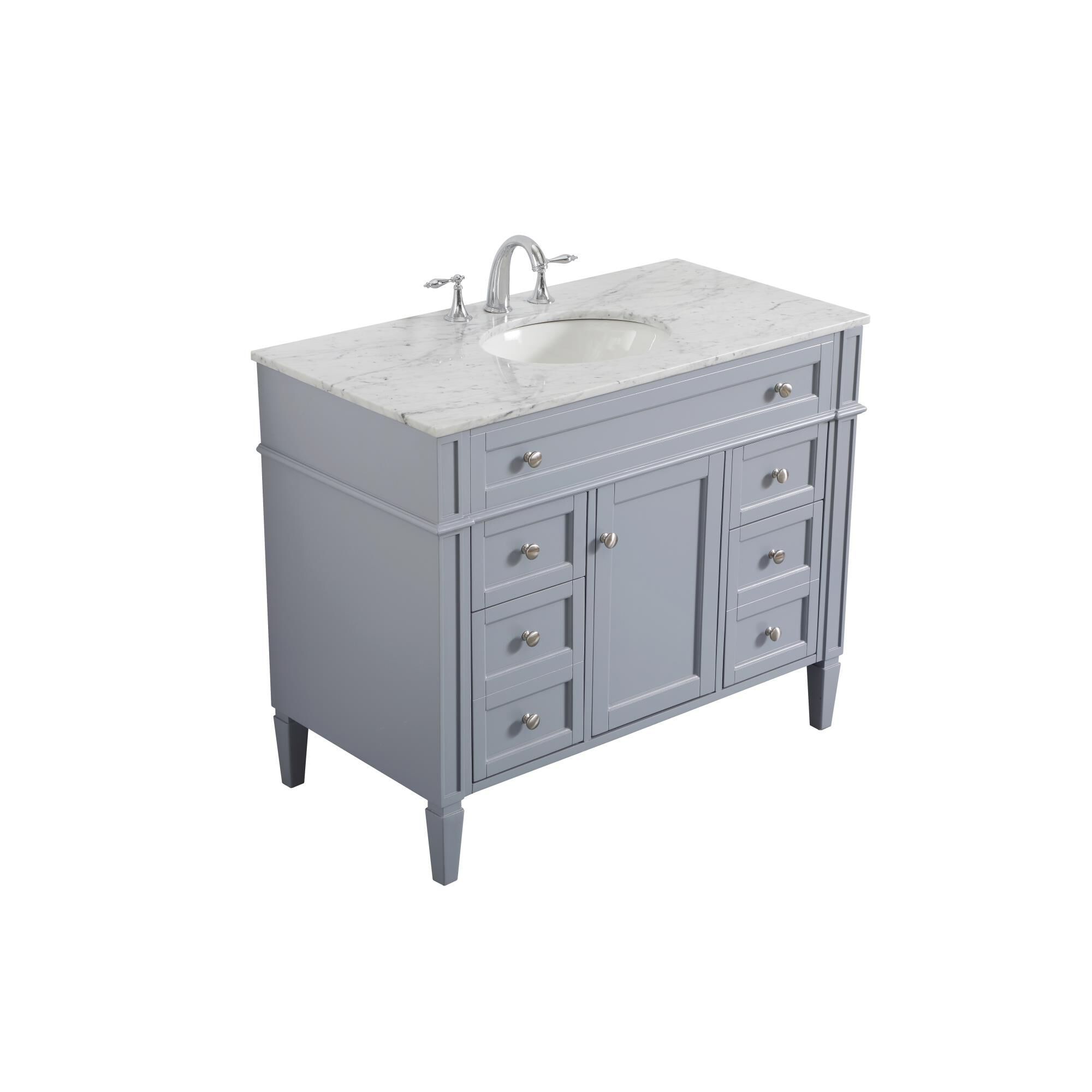 Shown in Grey finish