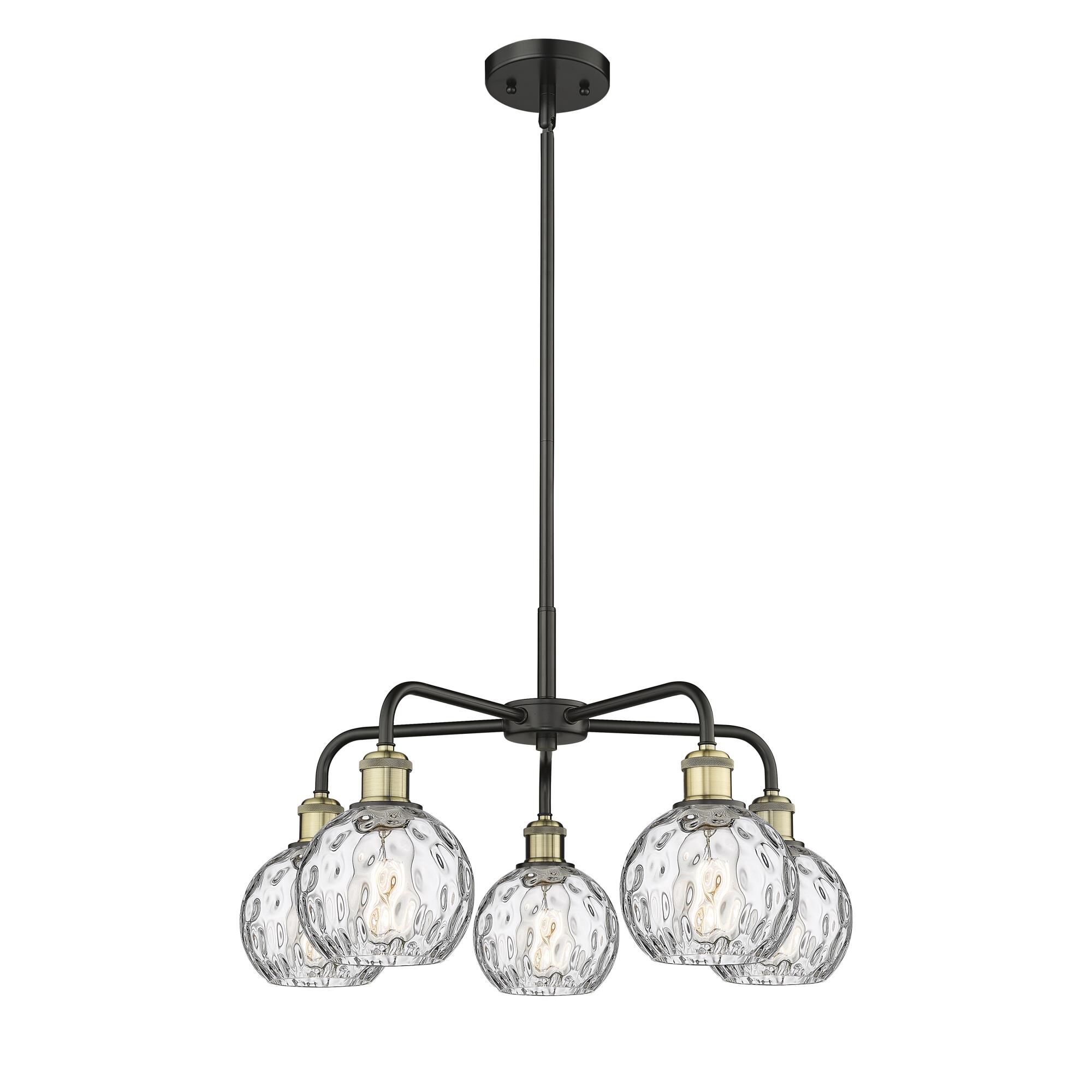 Bruno Marashlian Athens Water Glass 24 Inch Chandelier by Innovations Lighting