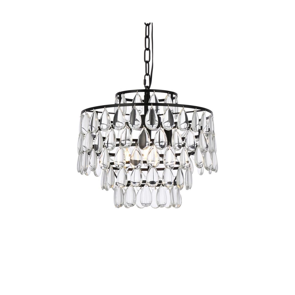 Mila 16 Inch Large Pendant by Elegant Lighting