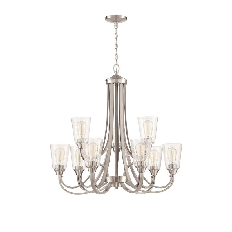 Grace 32 Inch 9 Light Chandelier by Craftmade