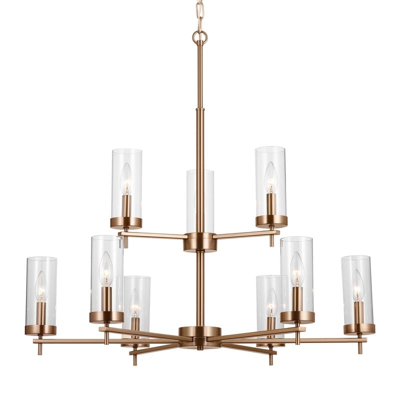 Sean Lavin Zire 32 Inch 9 Light Chandelier by Visual Comfort Studio Collection