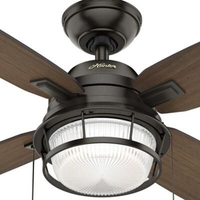 Ocala 52 Inch Ceiling Fan with Light Kit by Hunter Fan