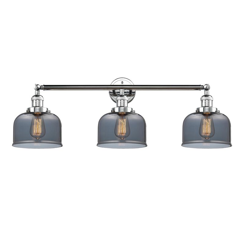 Bruno Marashlian Large Bell 32 Inch 3 Light Bath Vanity Light by Innovations Lighting