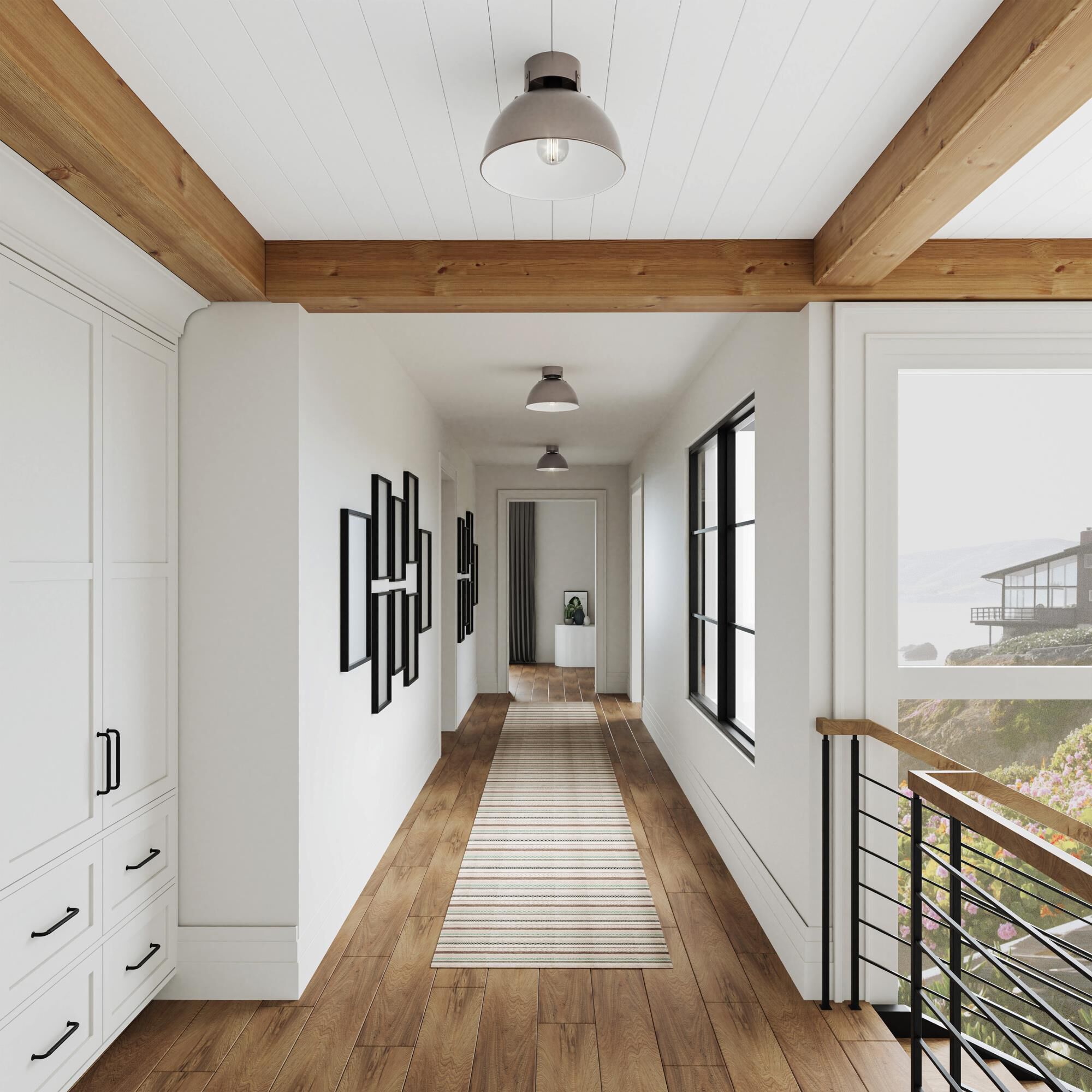 Shown in Brushed Nickel finish and Brushed Nickel Metal Dome Shade glass and Brushed Nickel Metal Dome shade