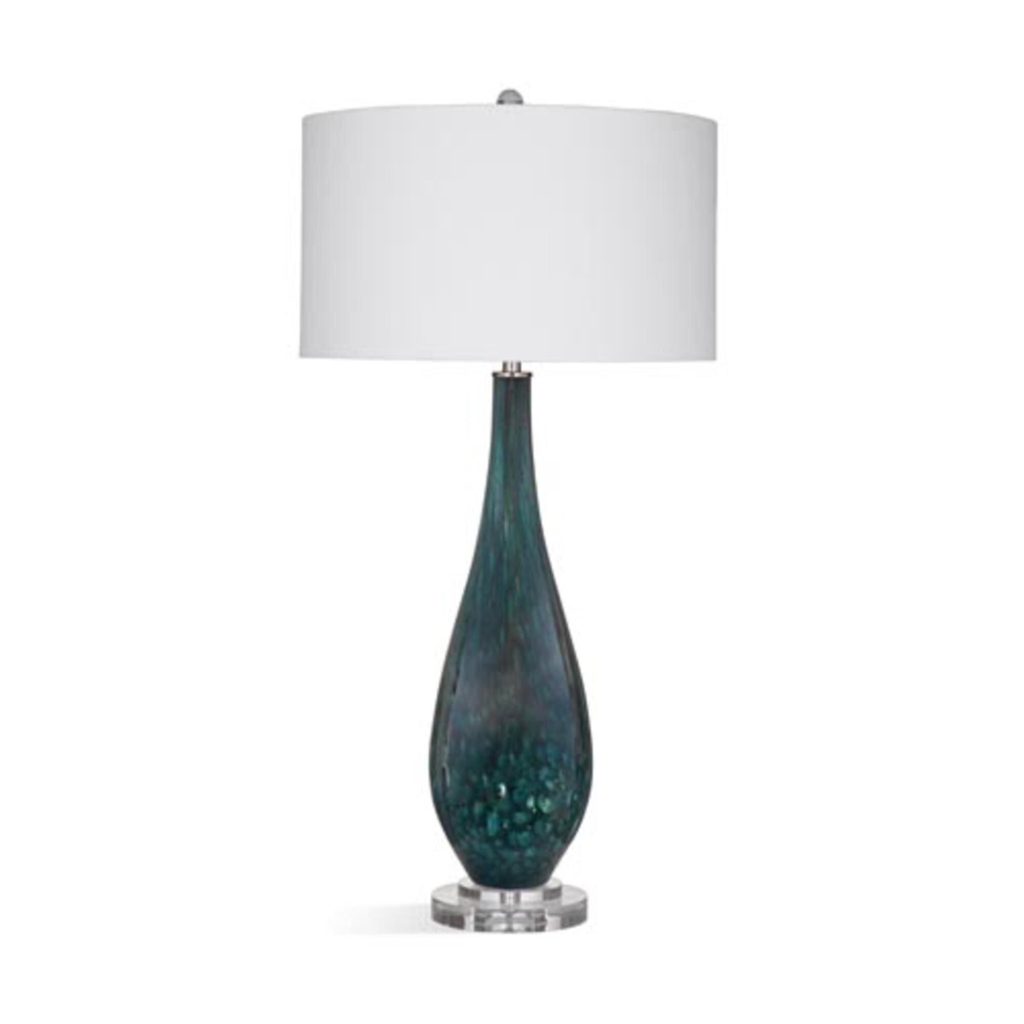 Glaize 34 Inch Table Lamp by Bassett Mirror Company