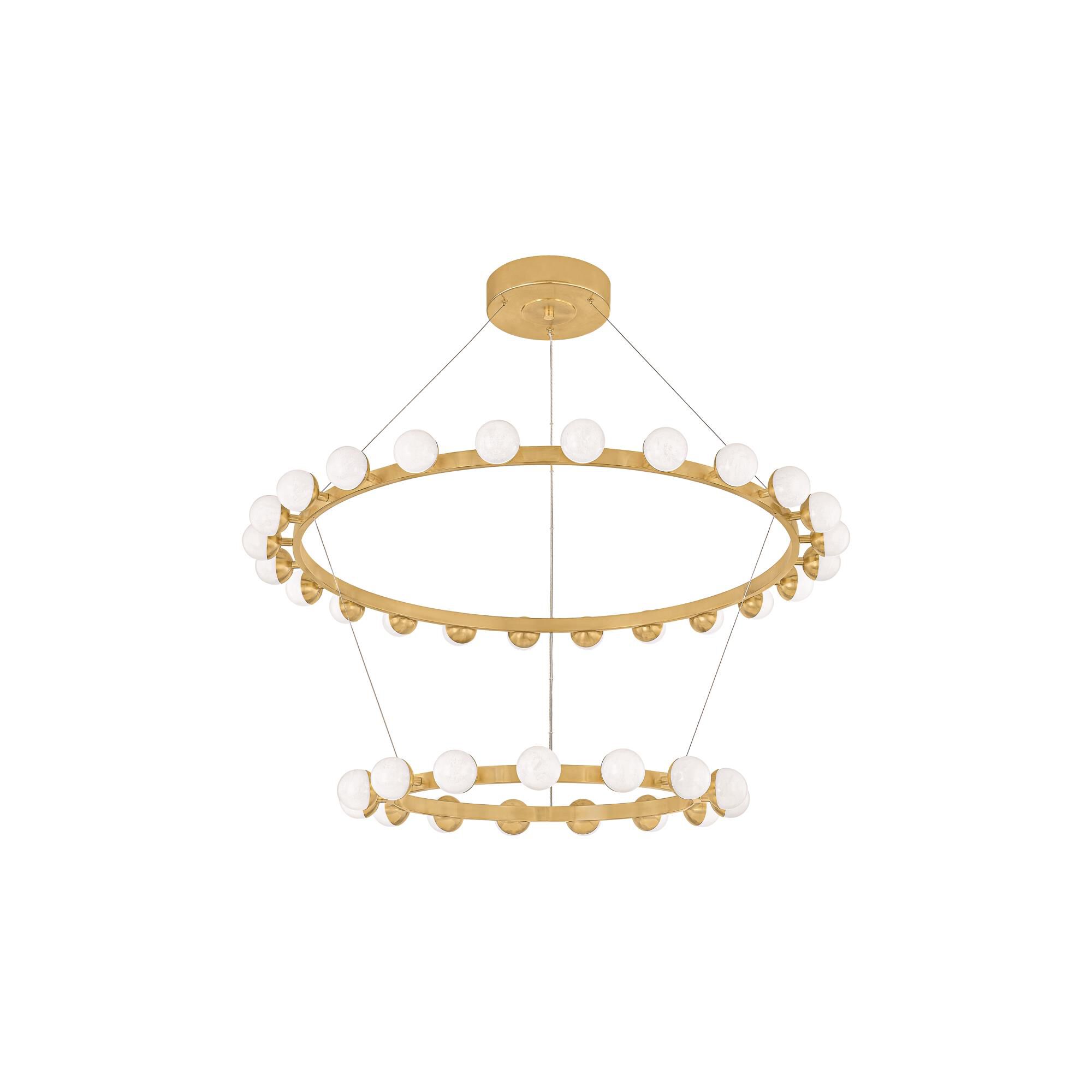 Linus 45 Inch Chandelier by Corbett Lighting