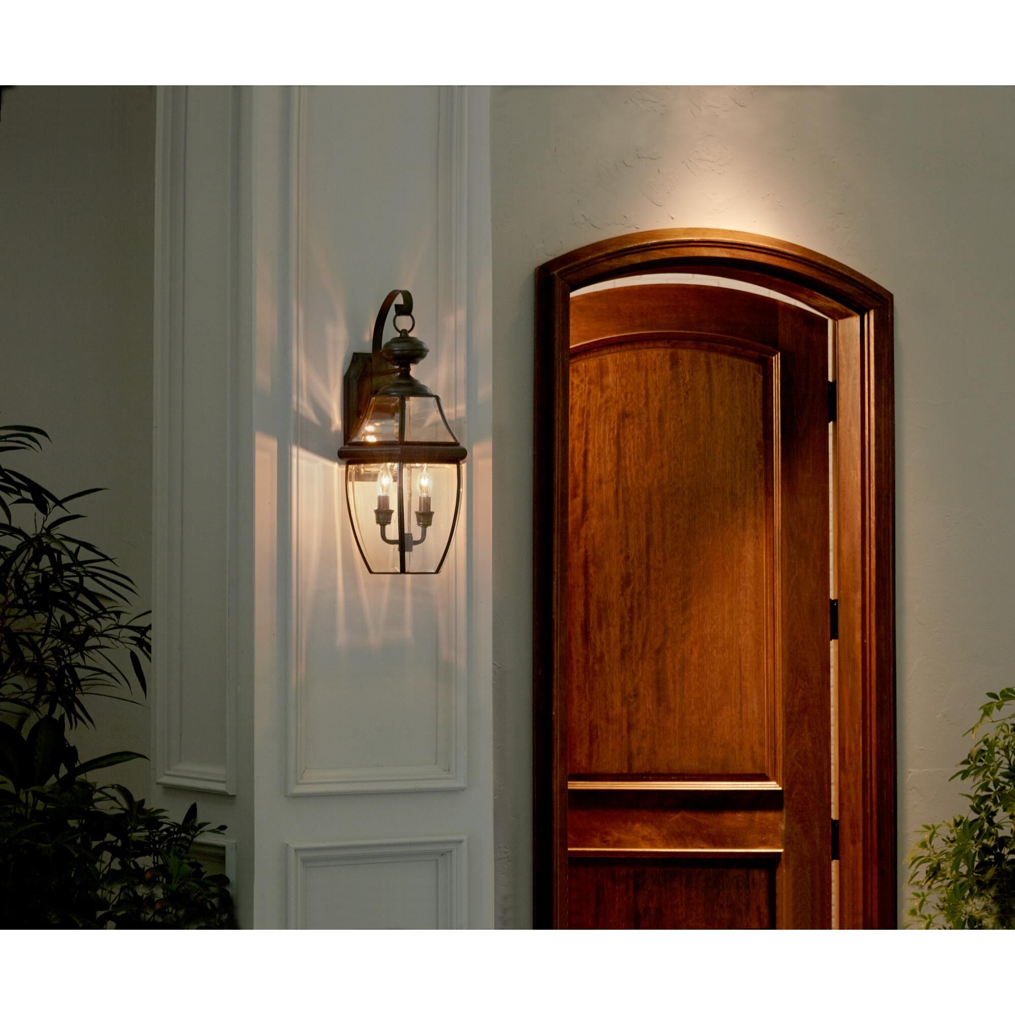 Newbury Outdoor Wall Light by Quoizel