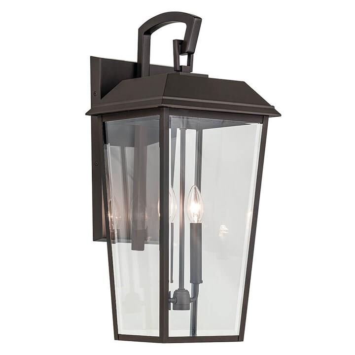 Mathus 24 Inch Tall 2 Light Outdoor Wall Light by Kichler Lighting