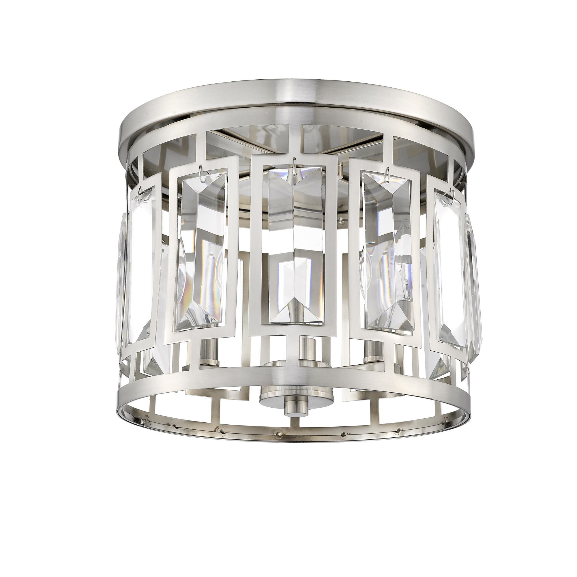 Mersesse 12 Inch 3 Light Flush Mount by Z-Lite