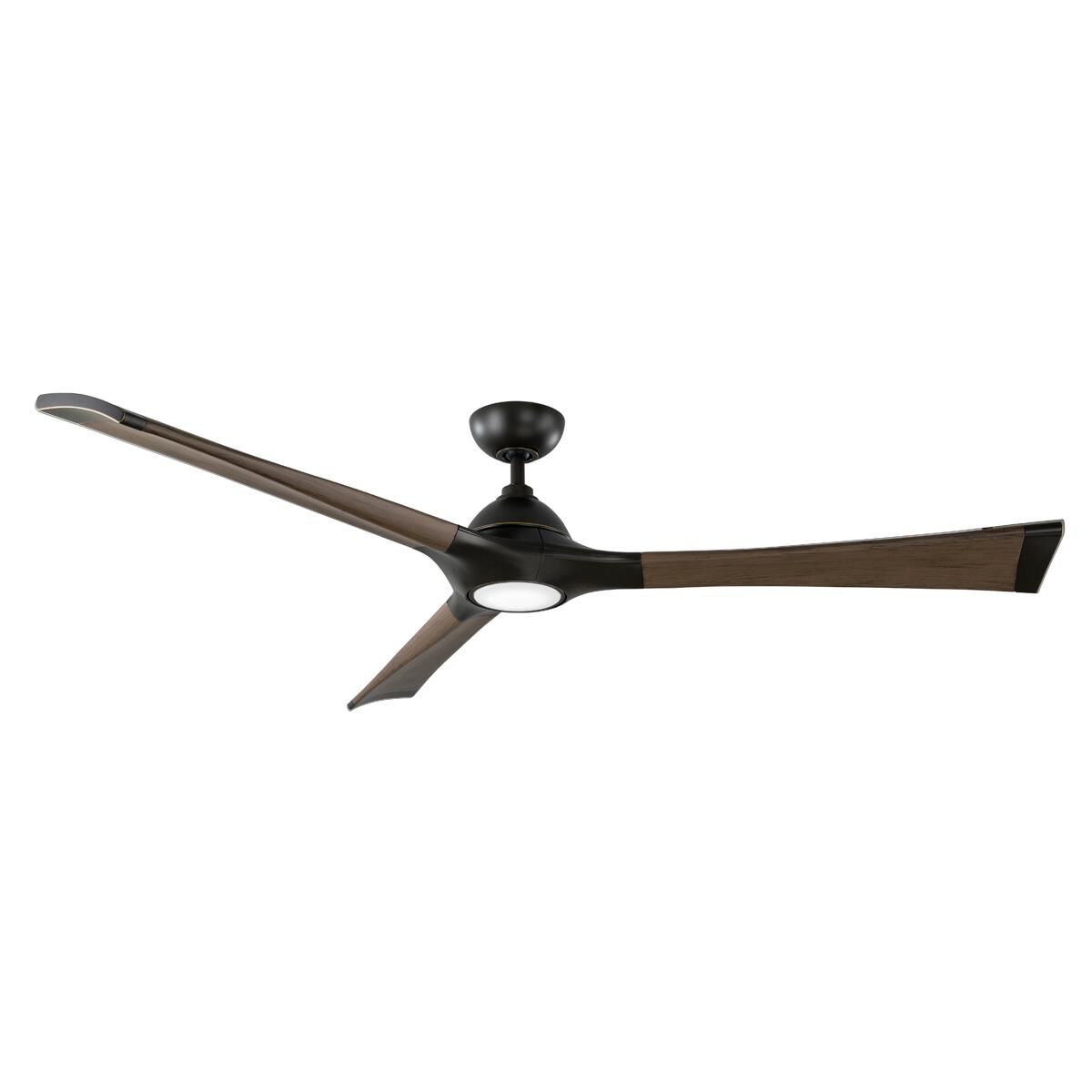 Woody Outdoor Rated 72 Inch Ceiling Fan with Light Kit by Modern Forms